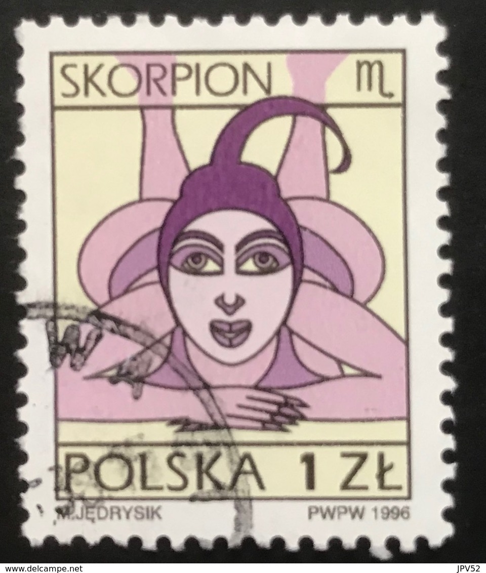 Polska - Poland - Polen - P1/6 - (°)used - Symbolen Van De Dierenriem - Michel Nr. 3598x - Schorpioen - Astrologia
