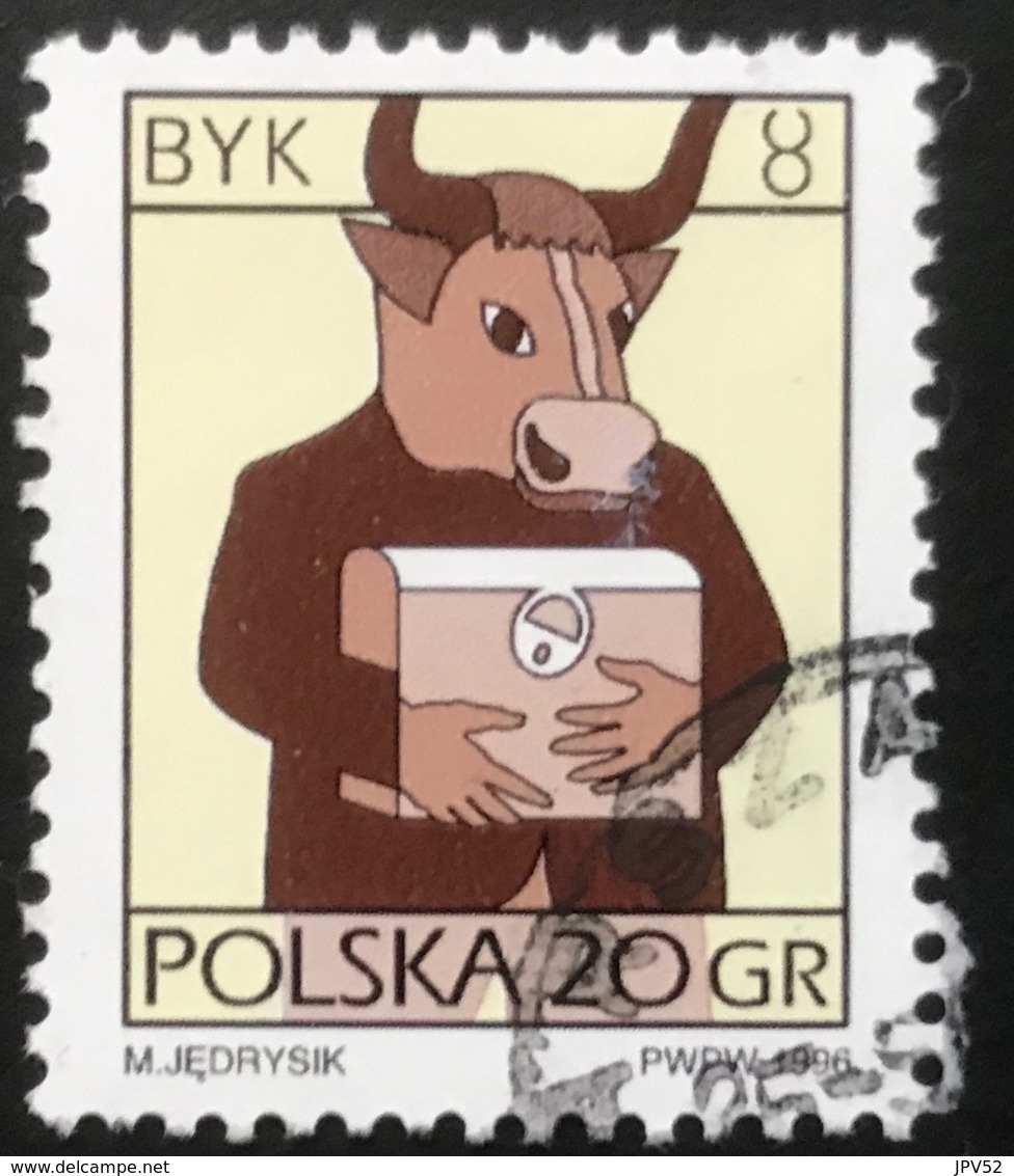 Polska - Poland - Polen - P1/6 - (°)used - Symbolen Van De Dierenriem - Michel Nr. 3583x - Stier - Astrology