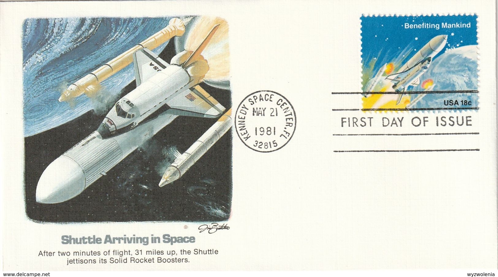 E 314) USA 1981 Mi 1481-1488 ** + 11 FDC: Erfolge Der Raumfahrt - Russia & URSS