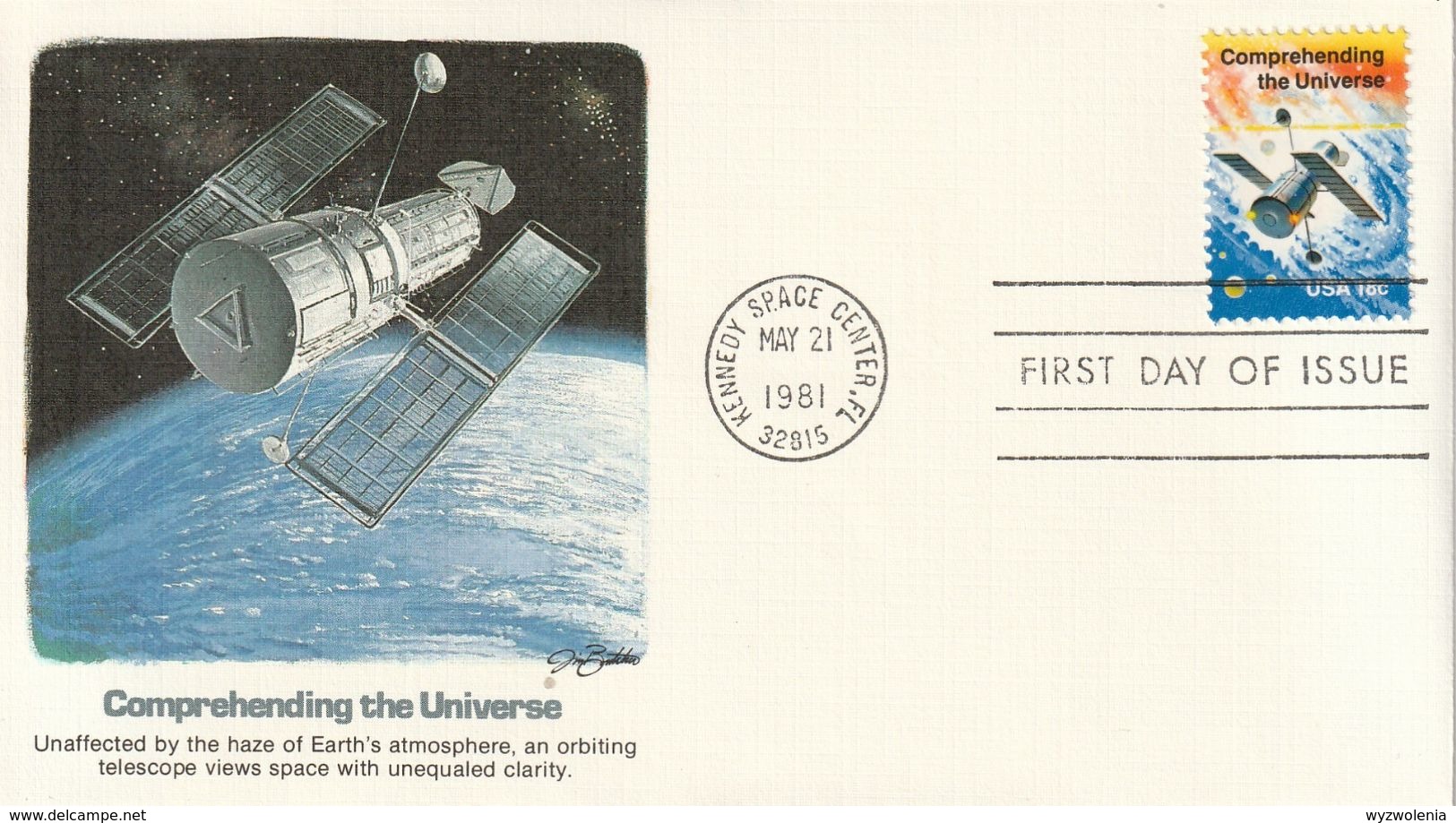 E 314) USA 1981 Mi 1481-1488 ** + 11 FDC: Erfolge der Raumfahrt