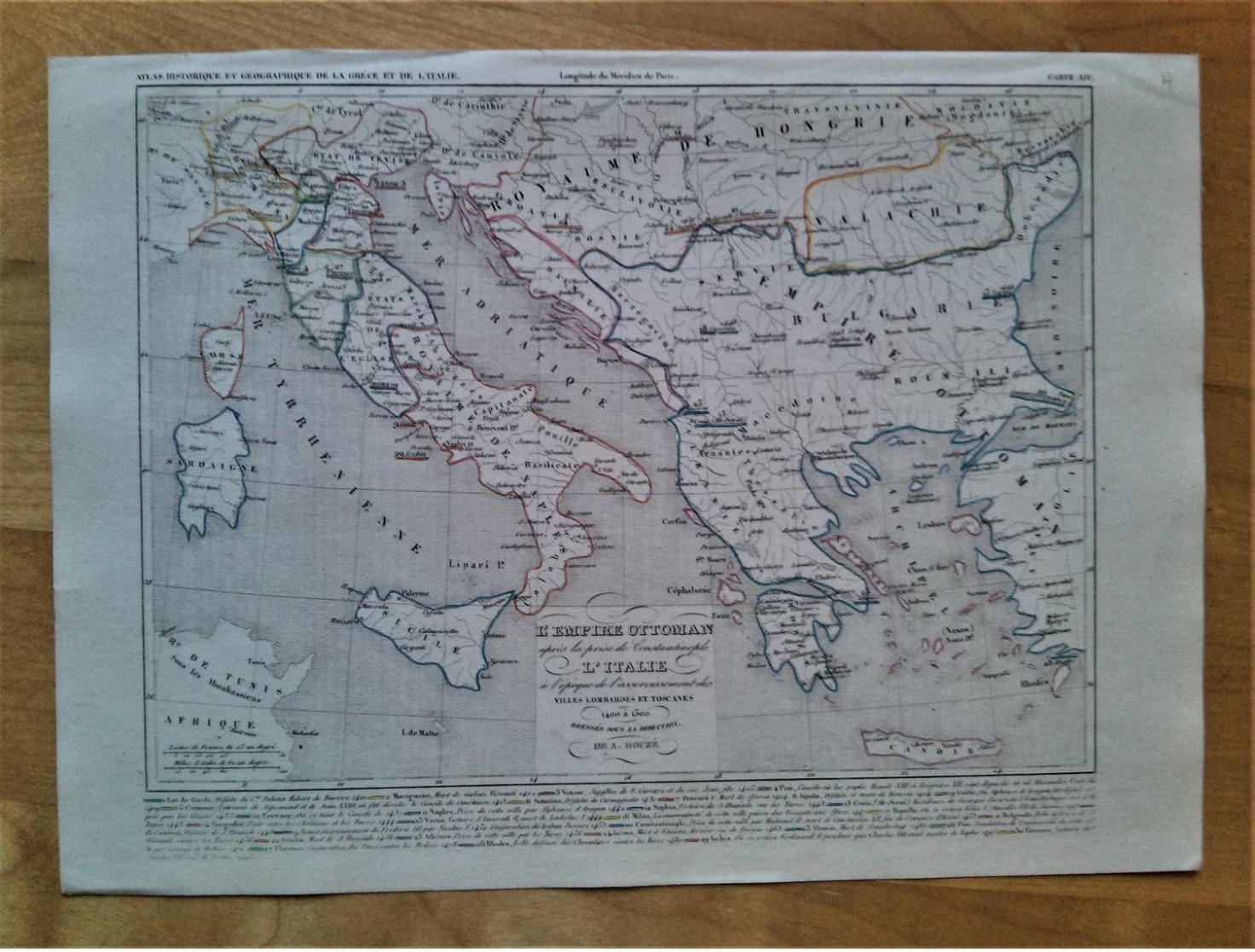 L'Empire Ottoman Après La Prise De Constantinople, L'Italie à L'Époque De L'asservissement Des Villes Lombardes - Landkarten