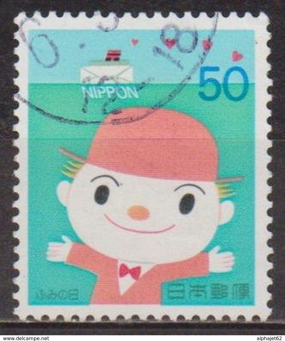 Journée De La Lettre écrite - JAPON - Homme Heureux En Chapeau Melon - N° 2119 - 1994 - Usati