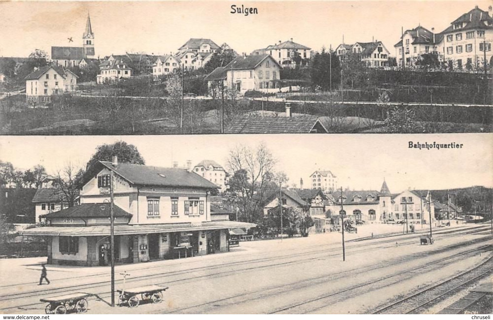 Sulgen  2 Bild  Bahnhof - Sulgen