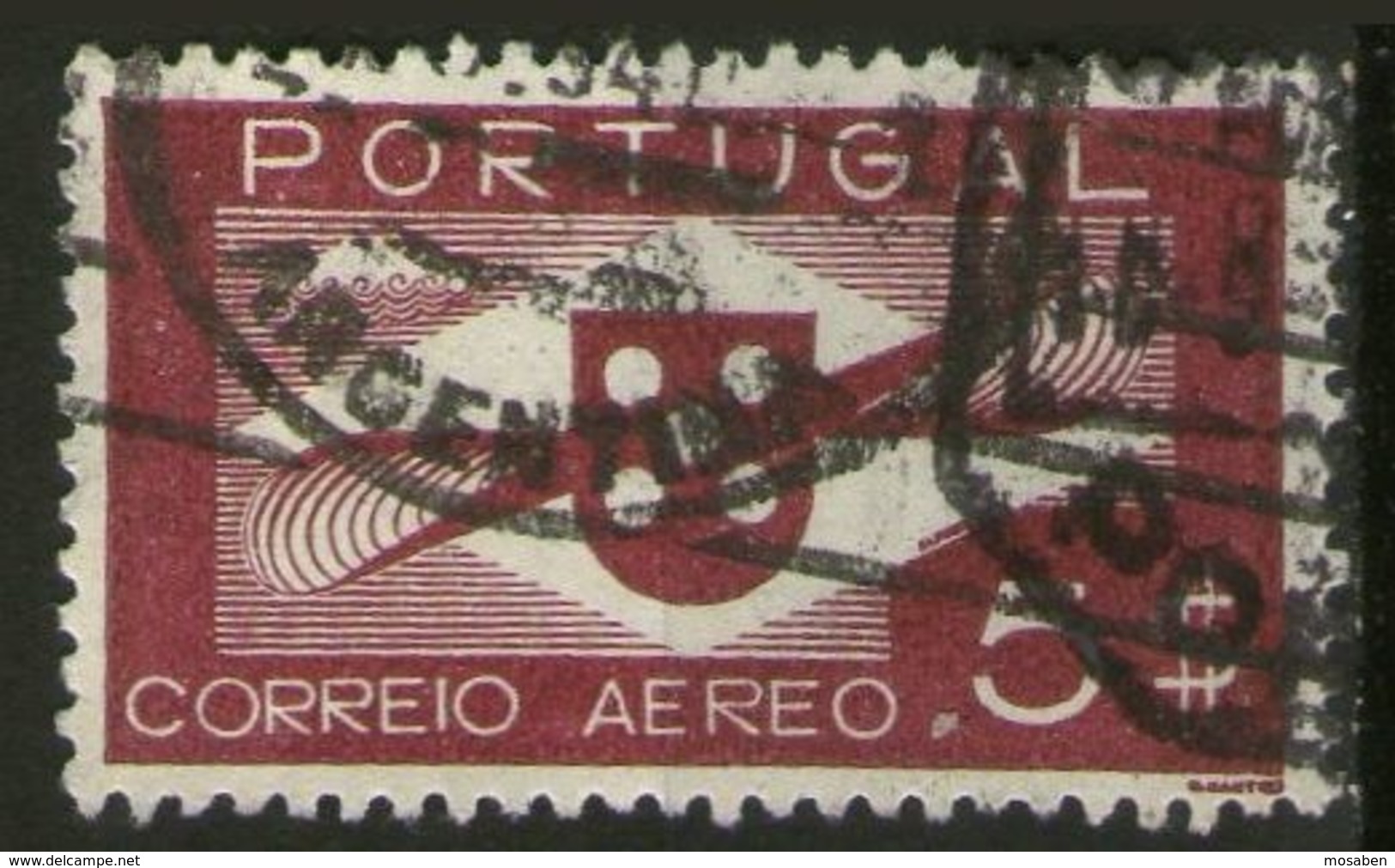 PORTUGAL	-	Yv. A° 6	-				N-23078 - Gebruikt