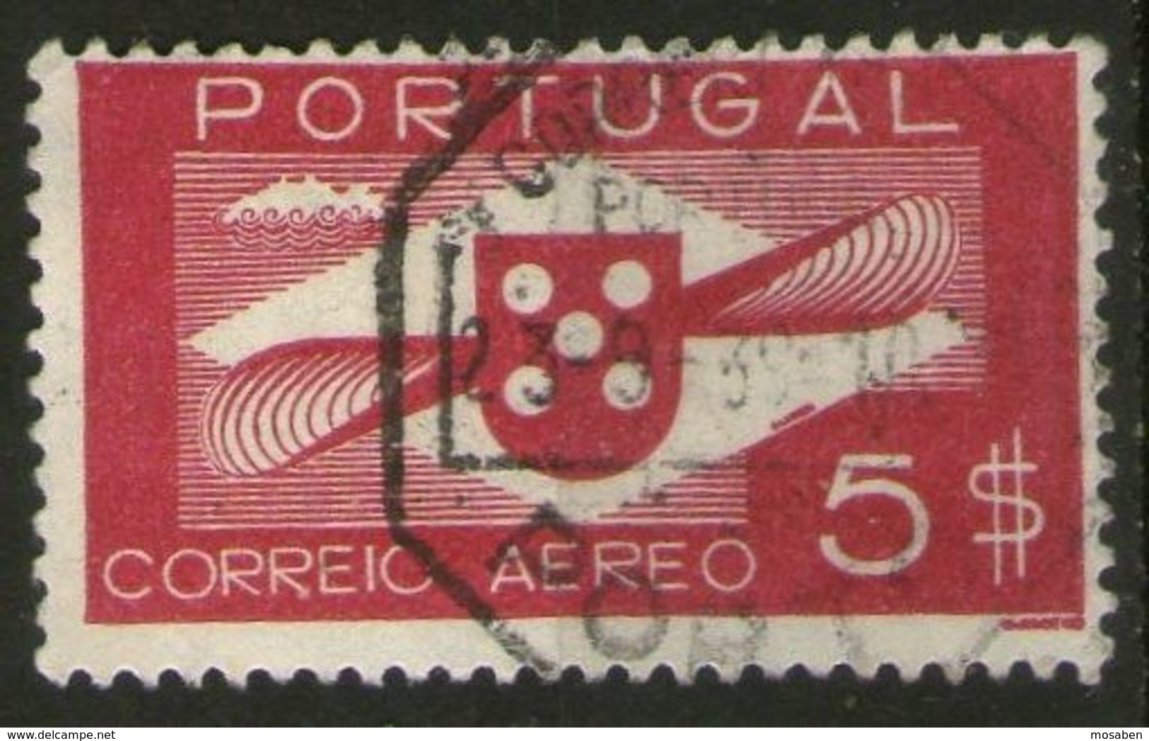 PORTUGAL	-	Yv. A° 6	-				N-23079 - Gebraucht