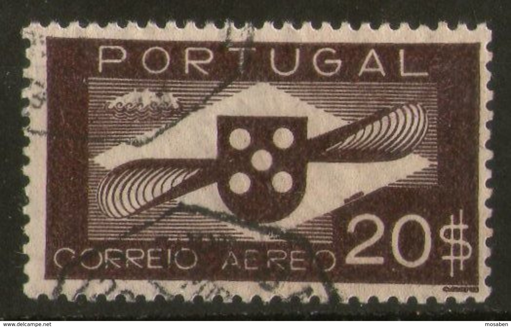 PORTUGAL	-	Yv. A° 9	-				N-23081 - Gebraucht