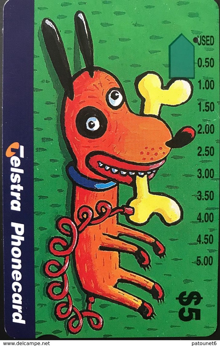 AUSTRALIE  -  Telstra  -    $ 5 - Australie