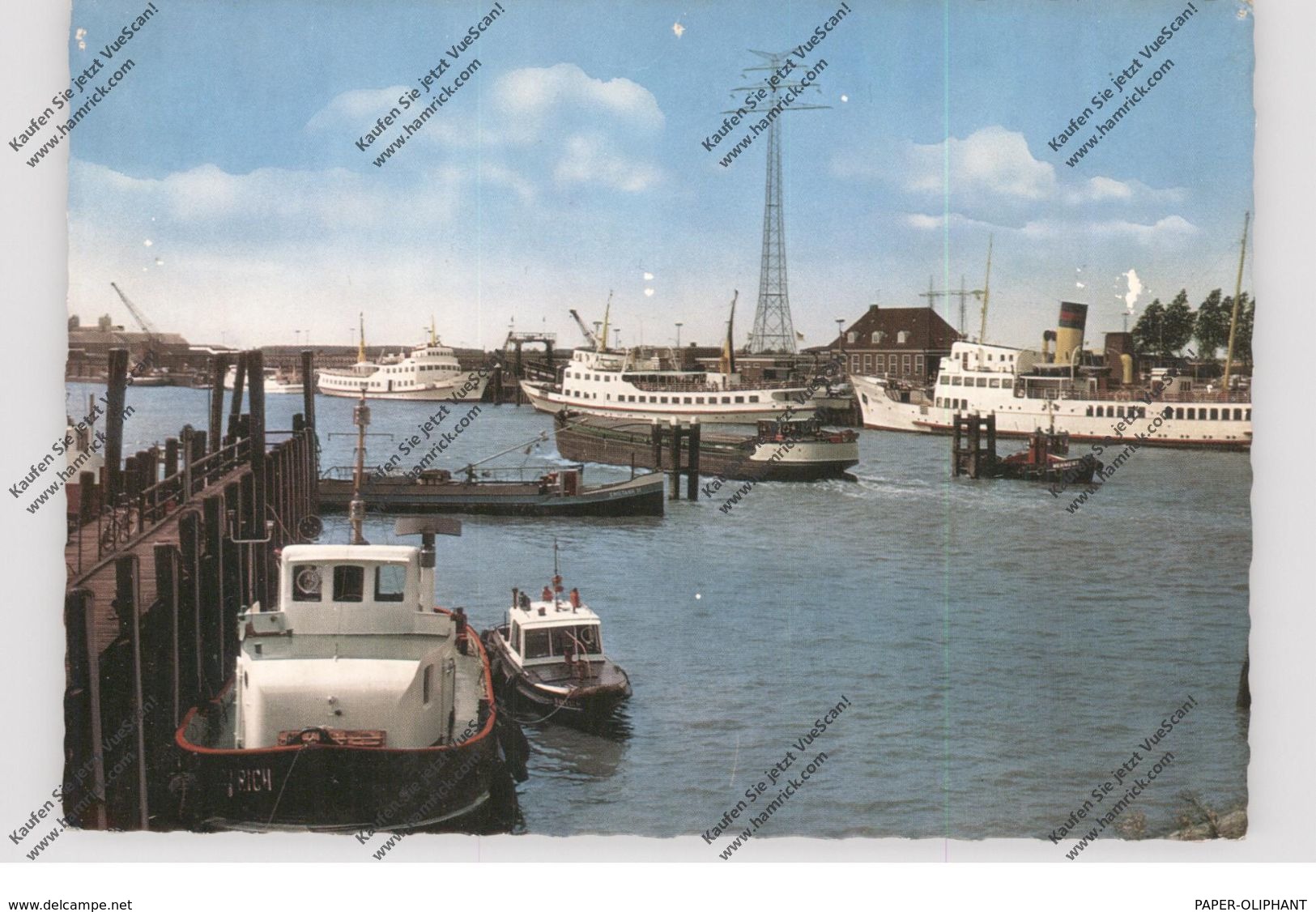 2970 EMDEN, Aussenhafen, 1969 - Emden