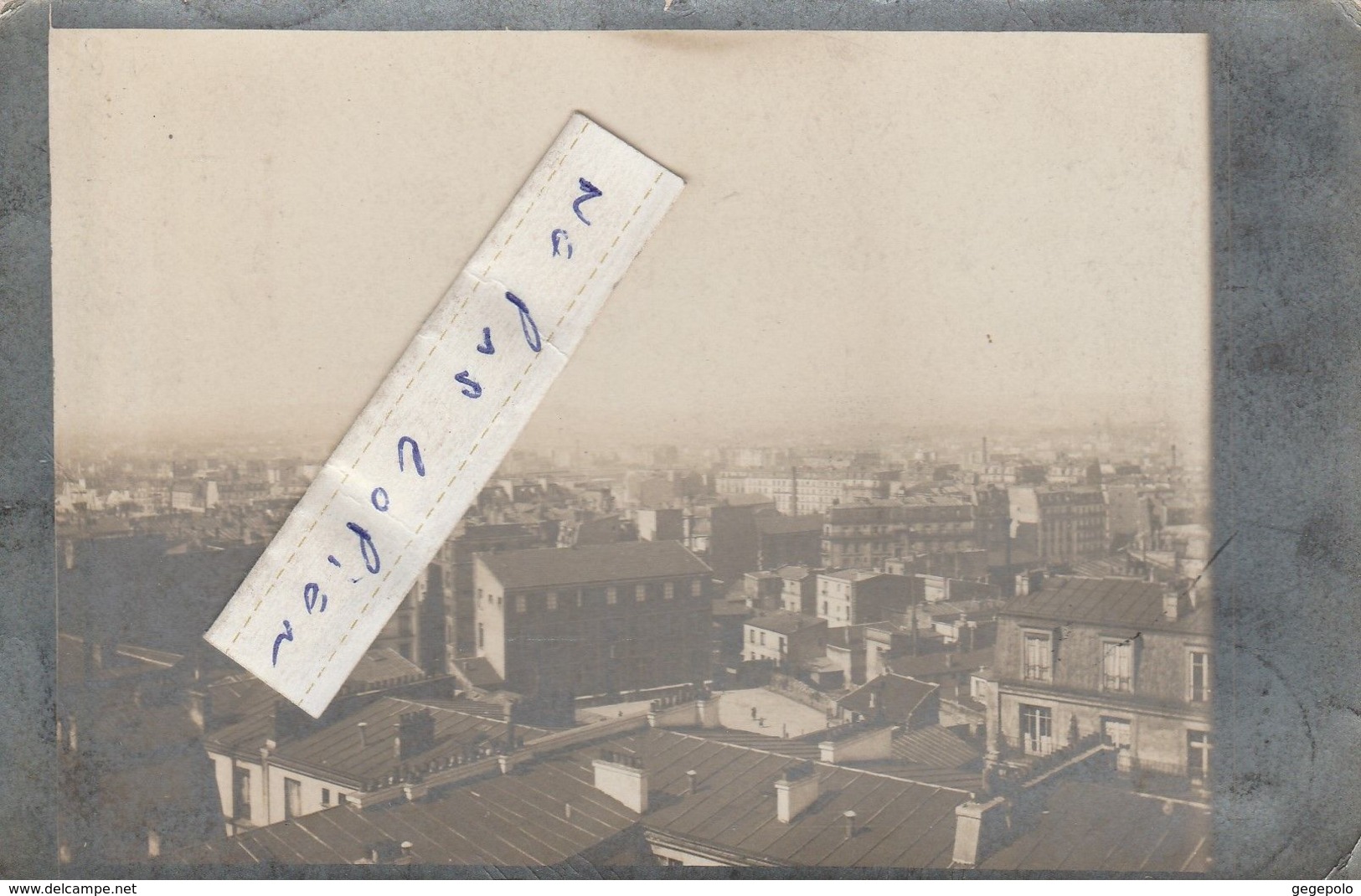 CHATOU - Une Partie De La Ville En 1906    ( Carte Photo ) - Chatou