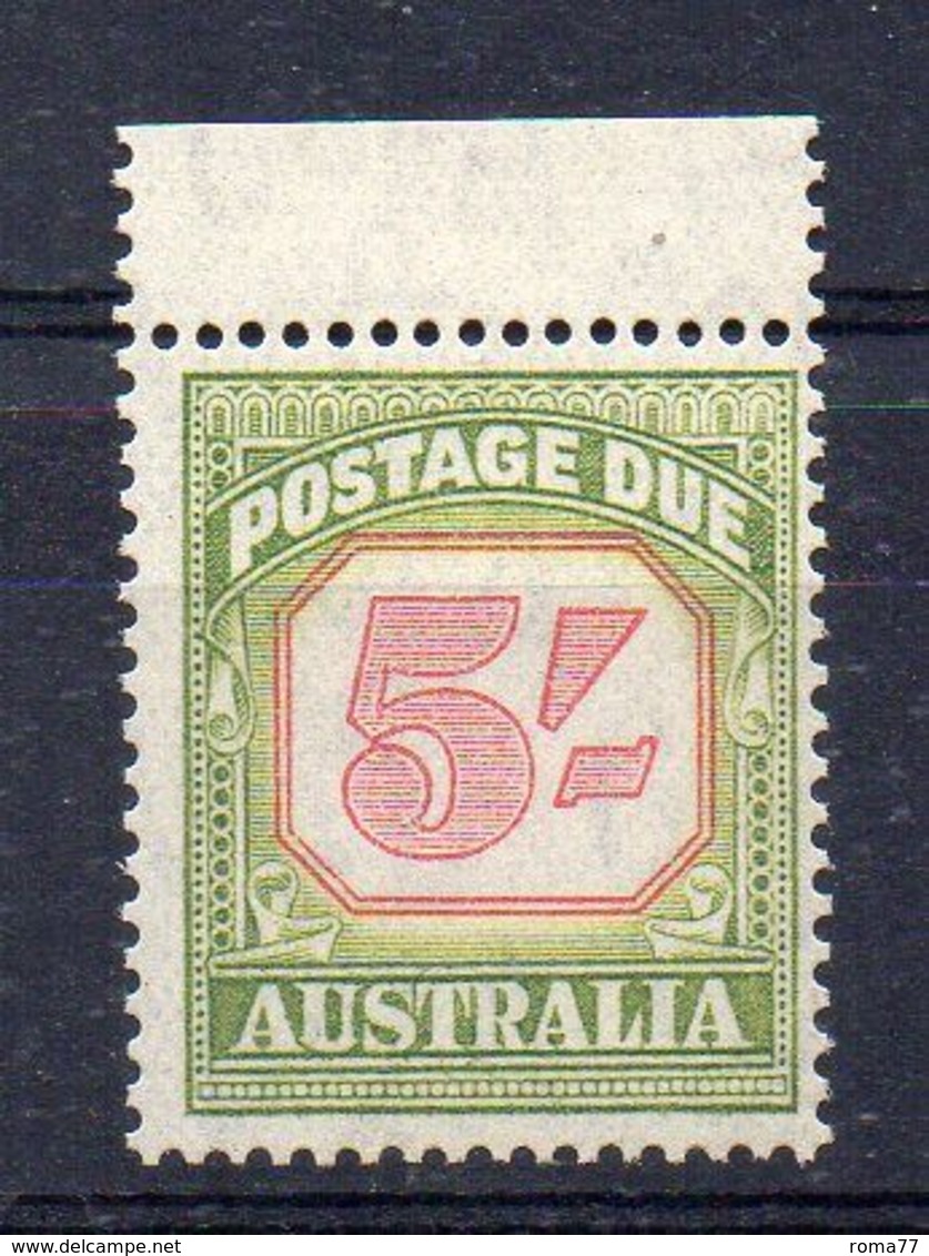 XP4542 - AUSTRALIA 1938 , Segnatasse 5 Sh Yvert N. 70 *** MNH  (2380A) - Segnatasse