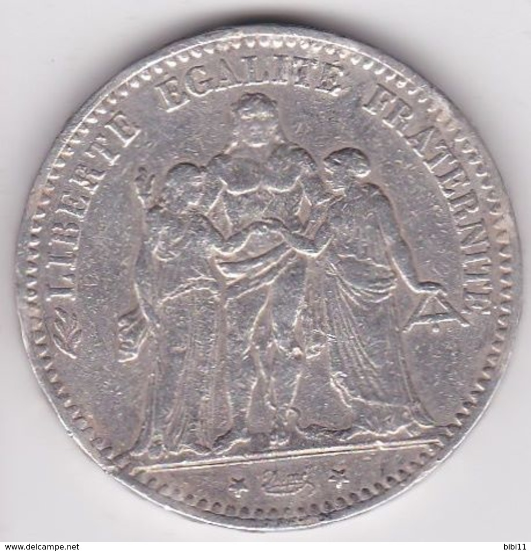5 Francs Hercule 1874 A En Argent - Otros & Sin Clasificación