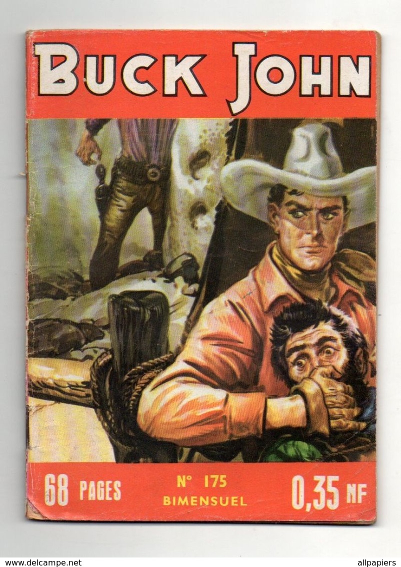 Petit Format Buck John N°175 La Potence Ne Tient Qu'à Un Clou - Histoire De L'ouest De 1954 - Rodeo