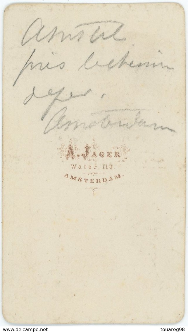 CDV Circa 1875. Moulins à Amsterdam Ou Environs. Moulin. Jager. Netherlands. - Anciennes (Av. 1900)