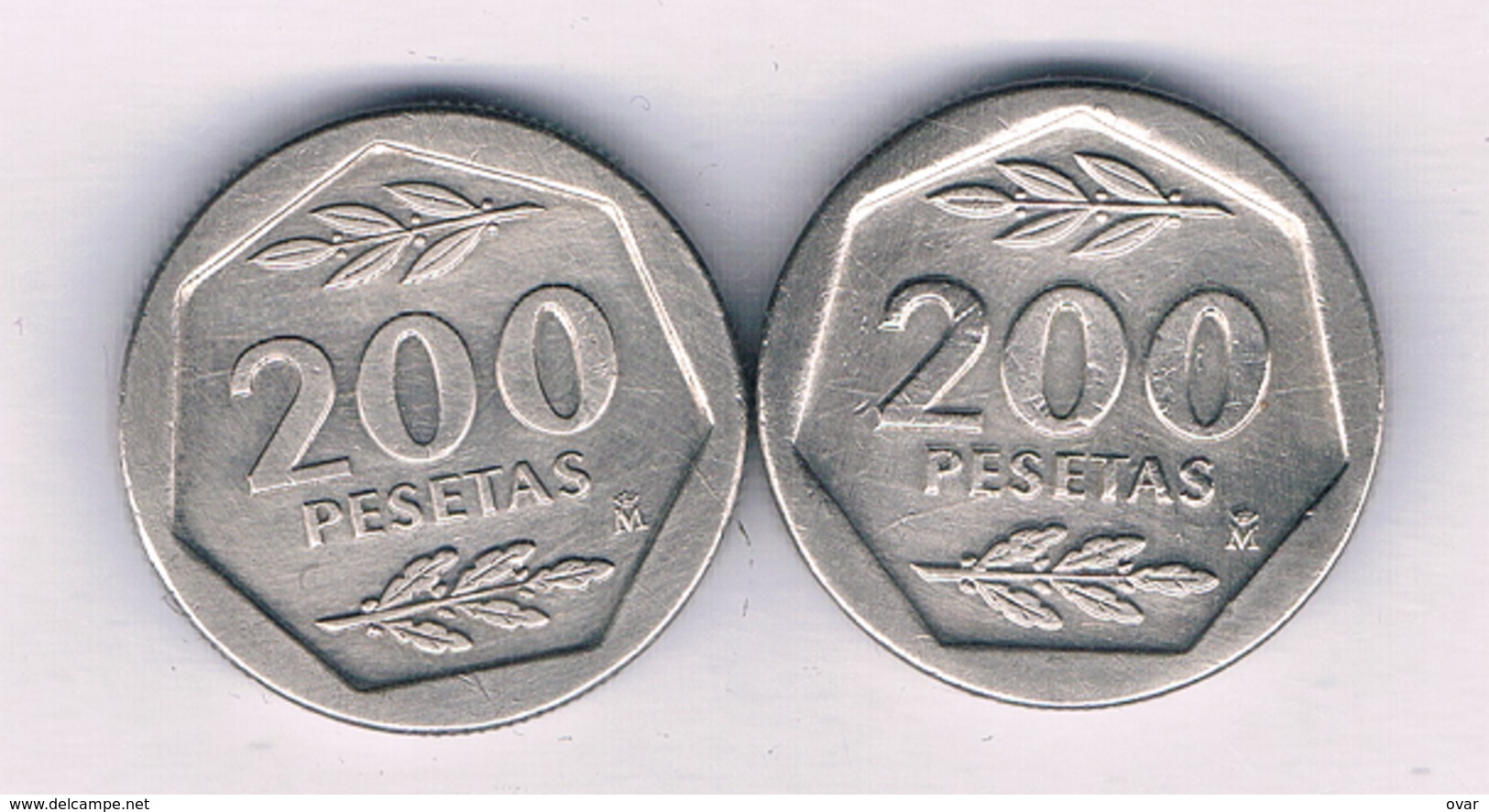 200 PESETAS 1986+1988 SPANJE / 5321/ - 200 Pesetas