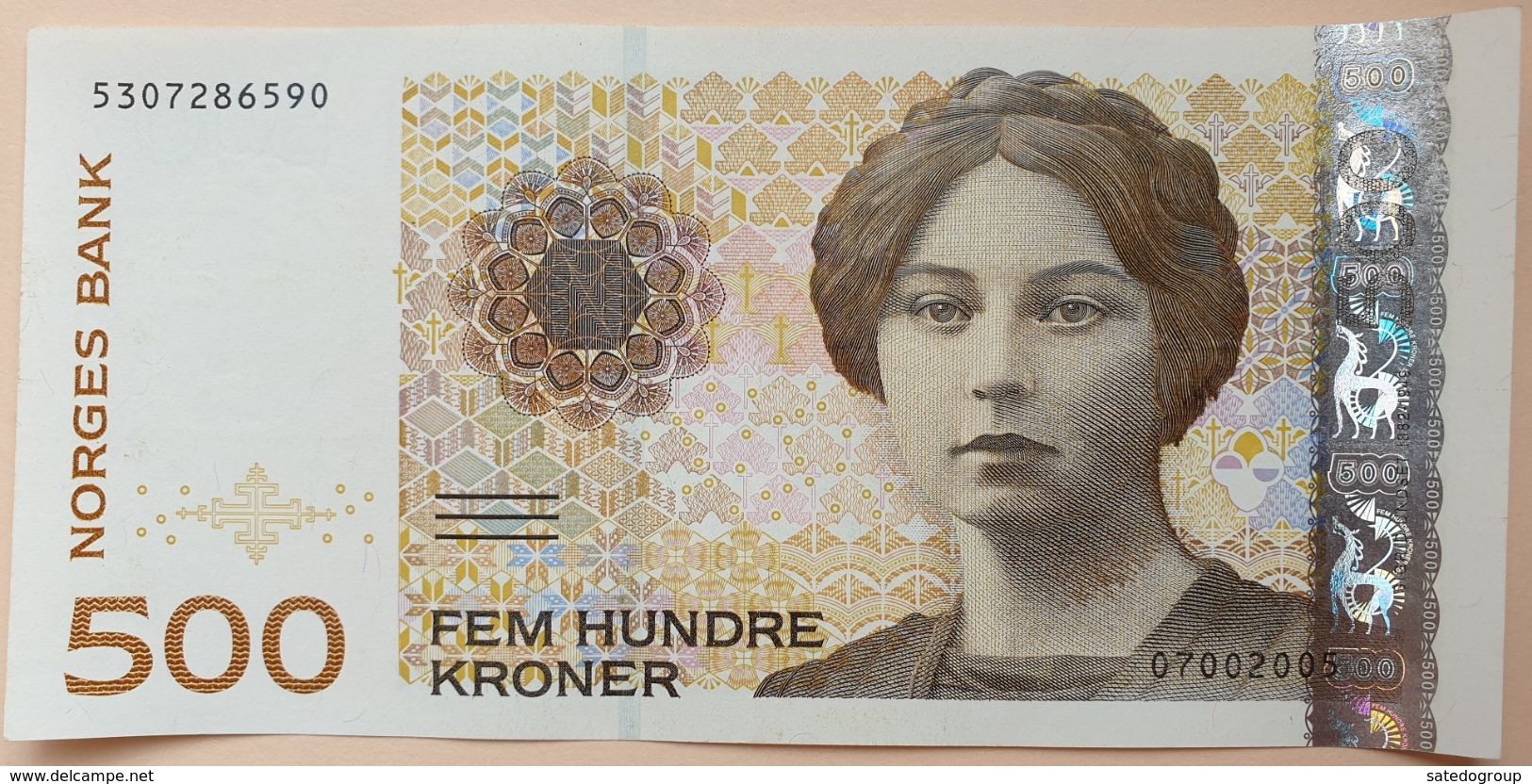 Norway 500 Kroner 2005 XF P- 51d - Norwegen