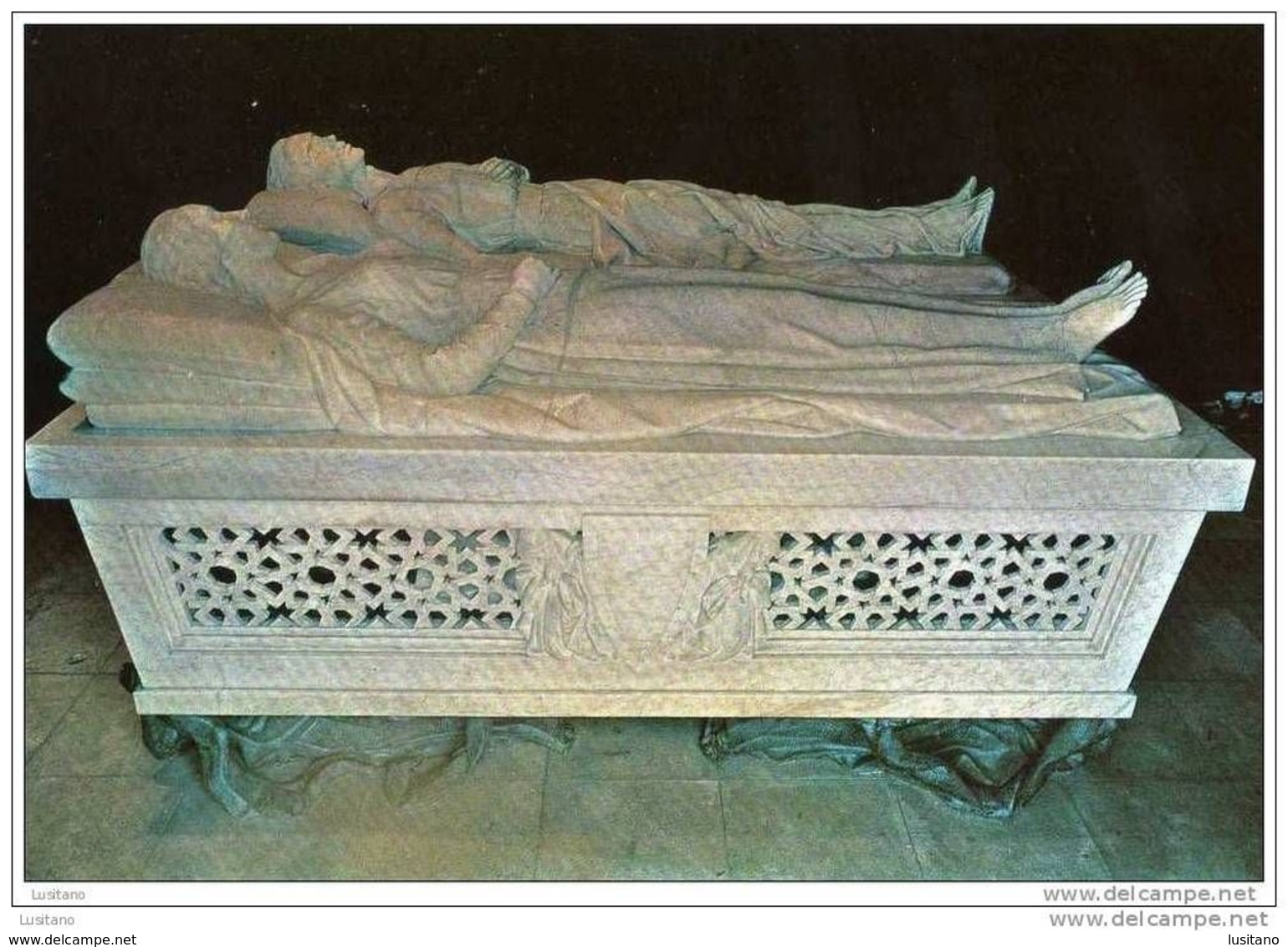 Teruel - Mausoleo De Los Amantes LOVERS  Tomb - Tombeau - Espagne - España ( 2 Scans ) - Teruel