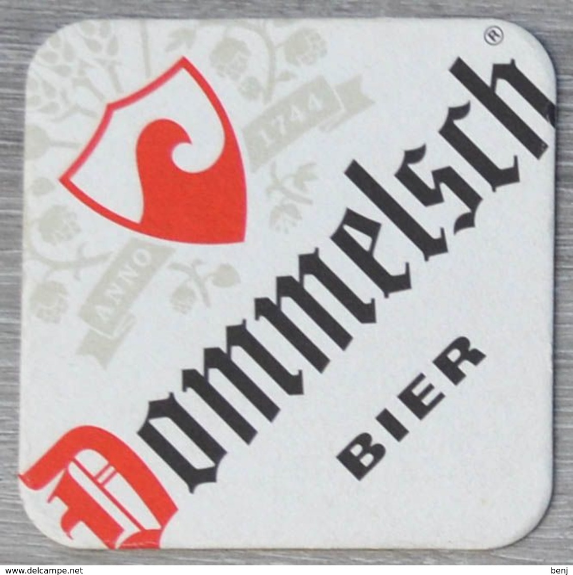 Sous-bock DOMMELSCH Bier Bierdeckel Bierviltje Coaster (CX) - Portavasos