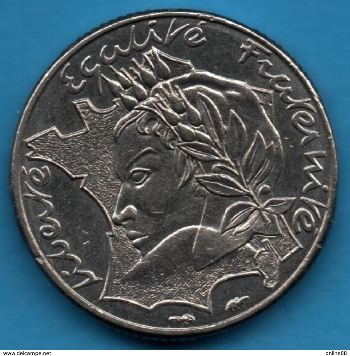 FRANCE 10 FRANCS 1986 KM# 959 Jimenez - Herdenking