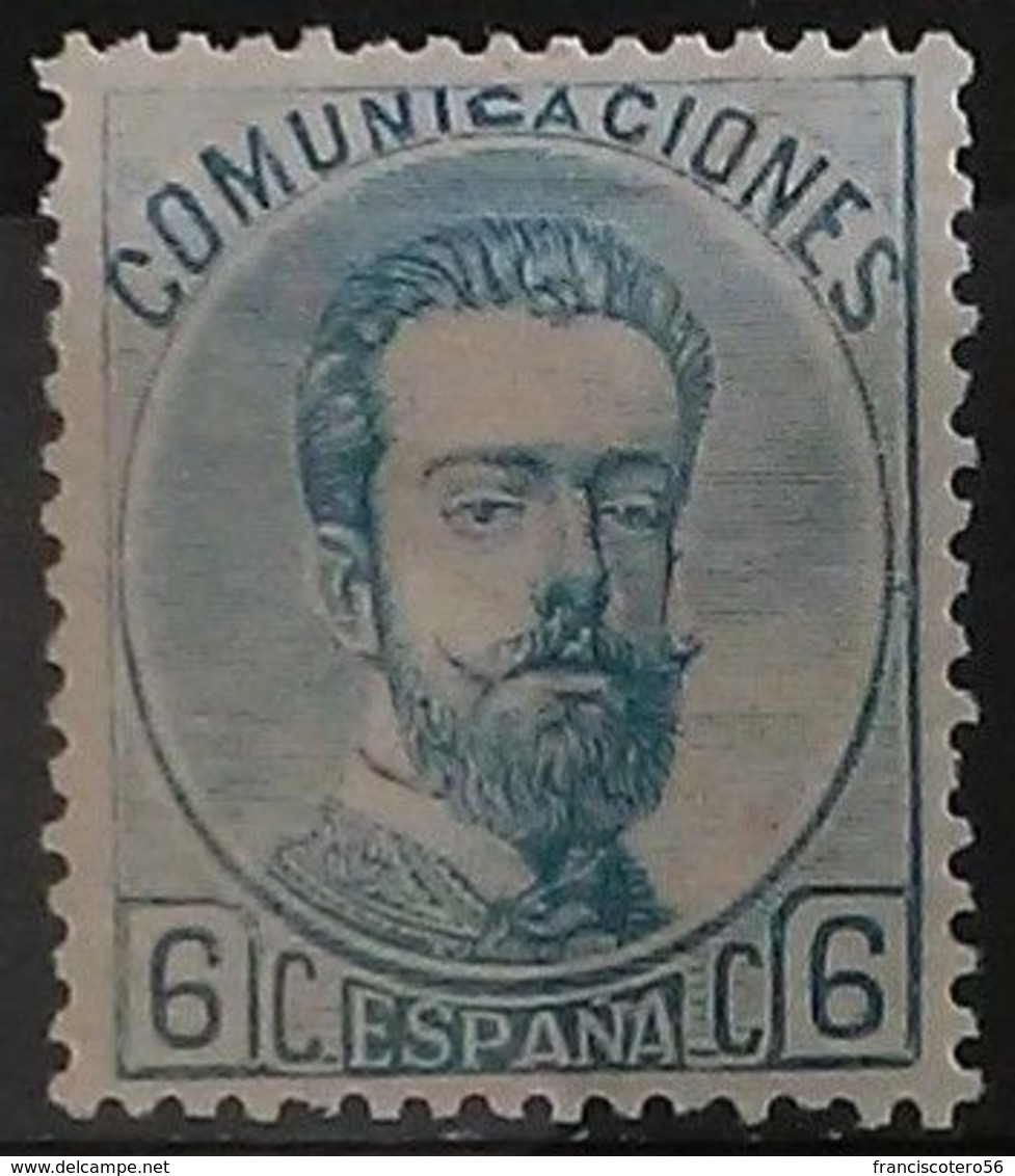 España: Año. 1872 - ( Rey Amadeo I ). EDIFIL. Número, 119 - Lujo, Con Charnela. - Ungebraucht