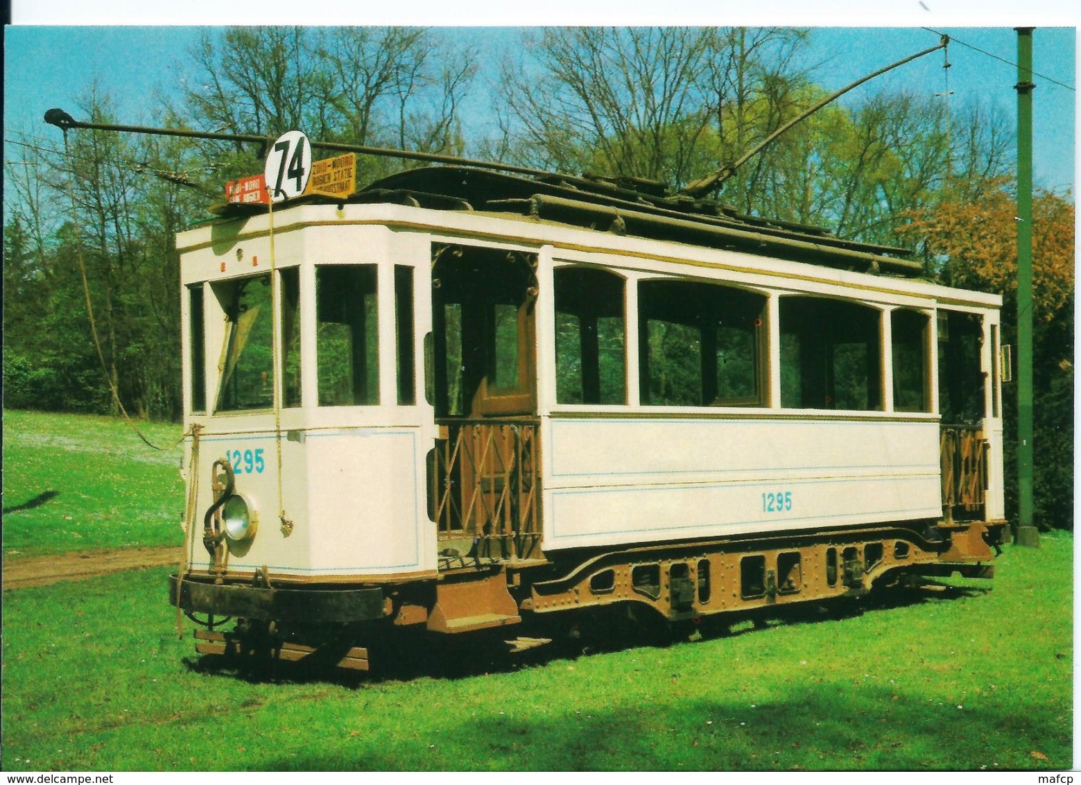 BRUXELLES - MOTRICE 1295 - Strassenbahnen