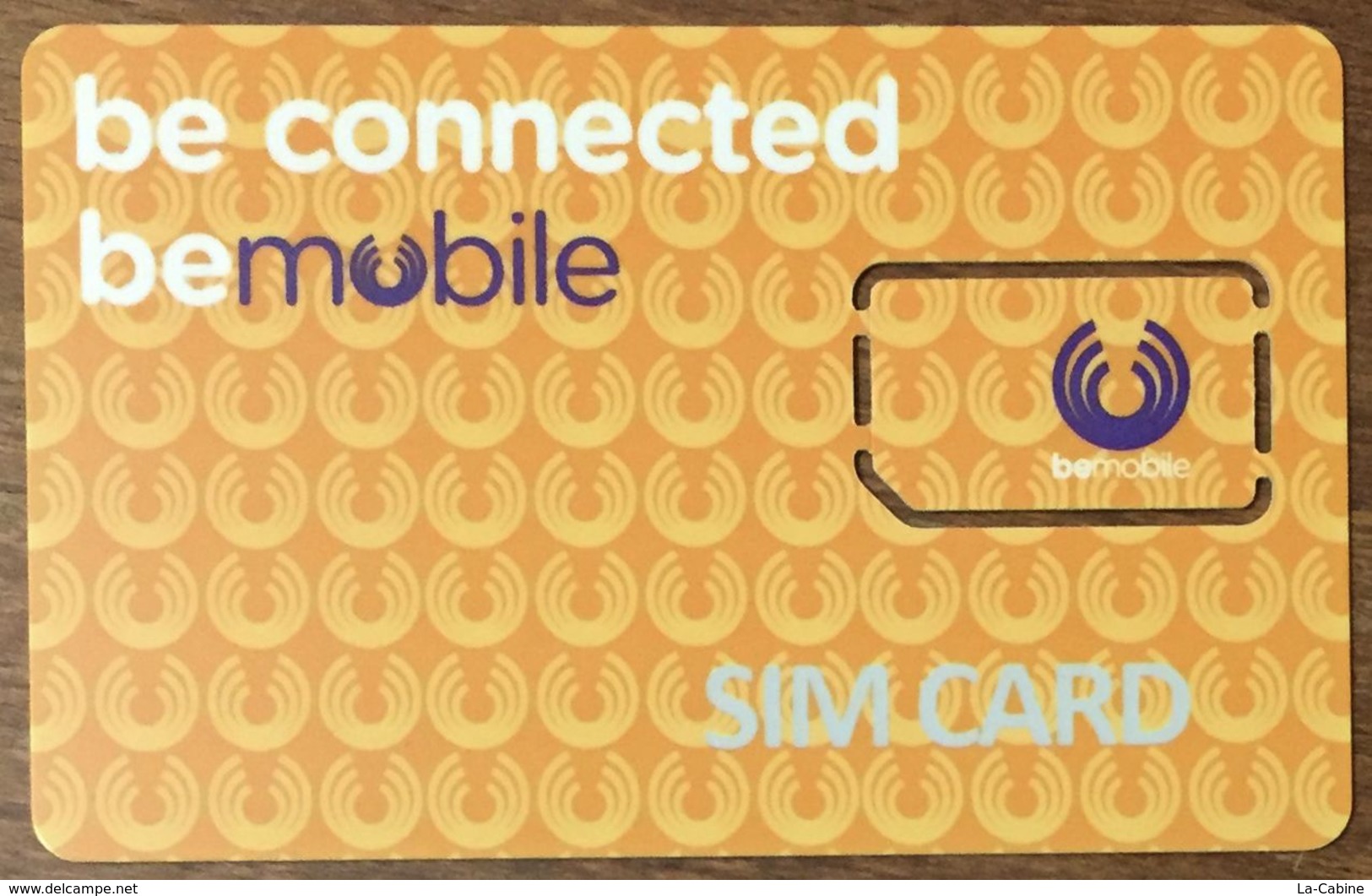 BELGIQUE ? BEMOBILE CARTE SIM NEUVE PHONE CARD QUE POUR LA COLLECTION - [2] Prepaid & Refill Cards