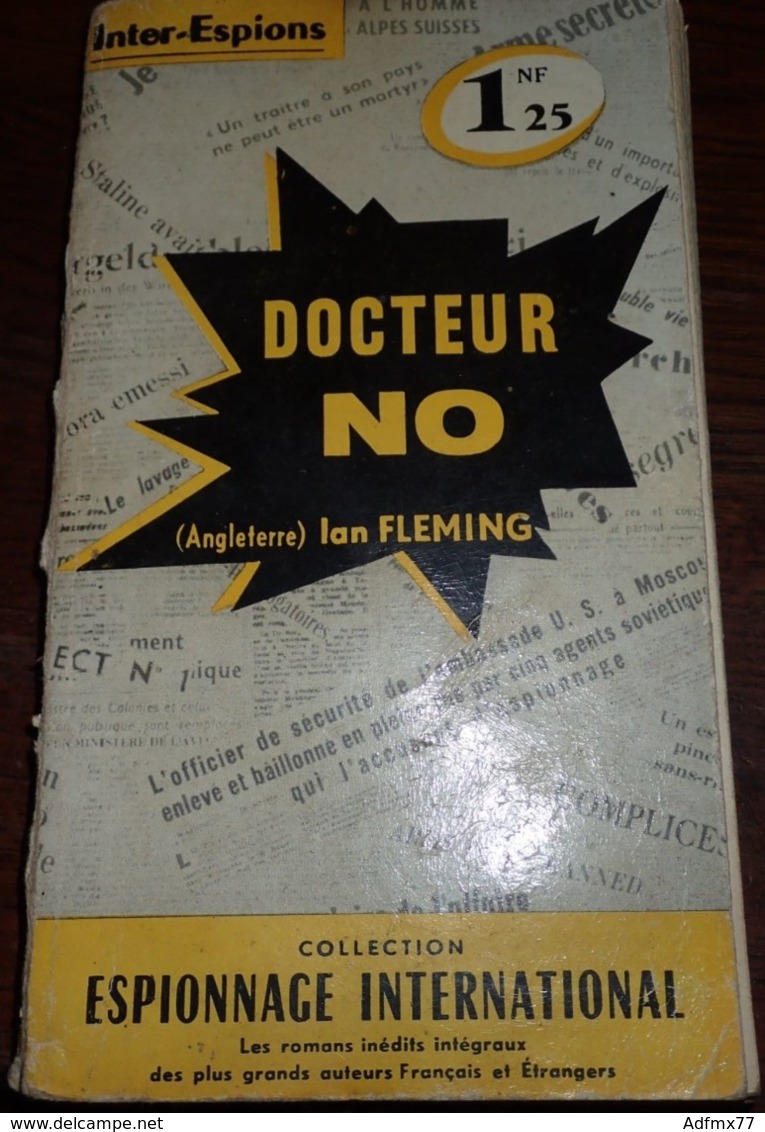 Docteur No - Collection Espionnage International - 1960 - Old (before 1960)