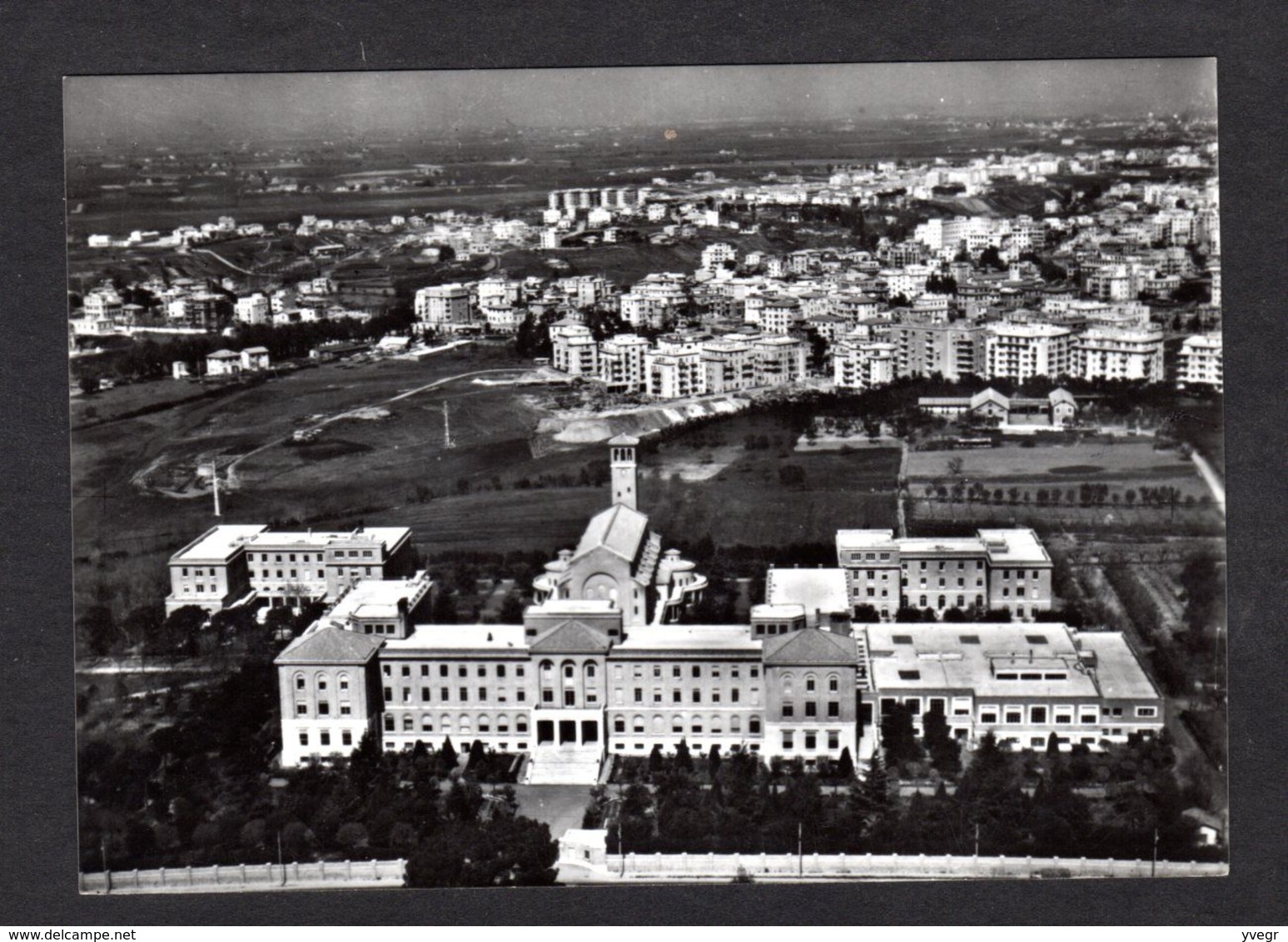 Pas Courant -Italie - Roma -maison Générale Des Frères Des écoles Chrétiennes 476 Rue Aurelia (Ripr Vietata)vue Aérienne - Education, Schools And Universities