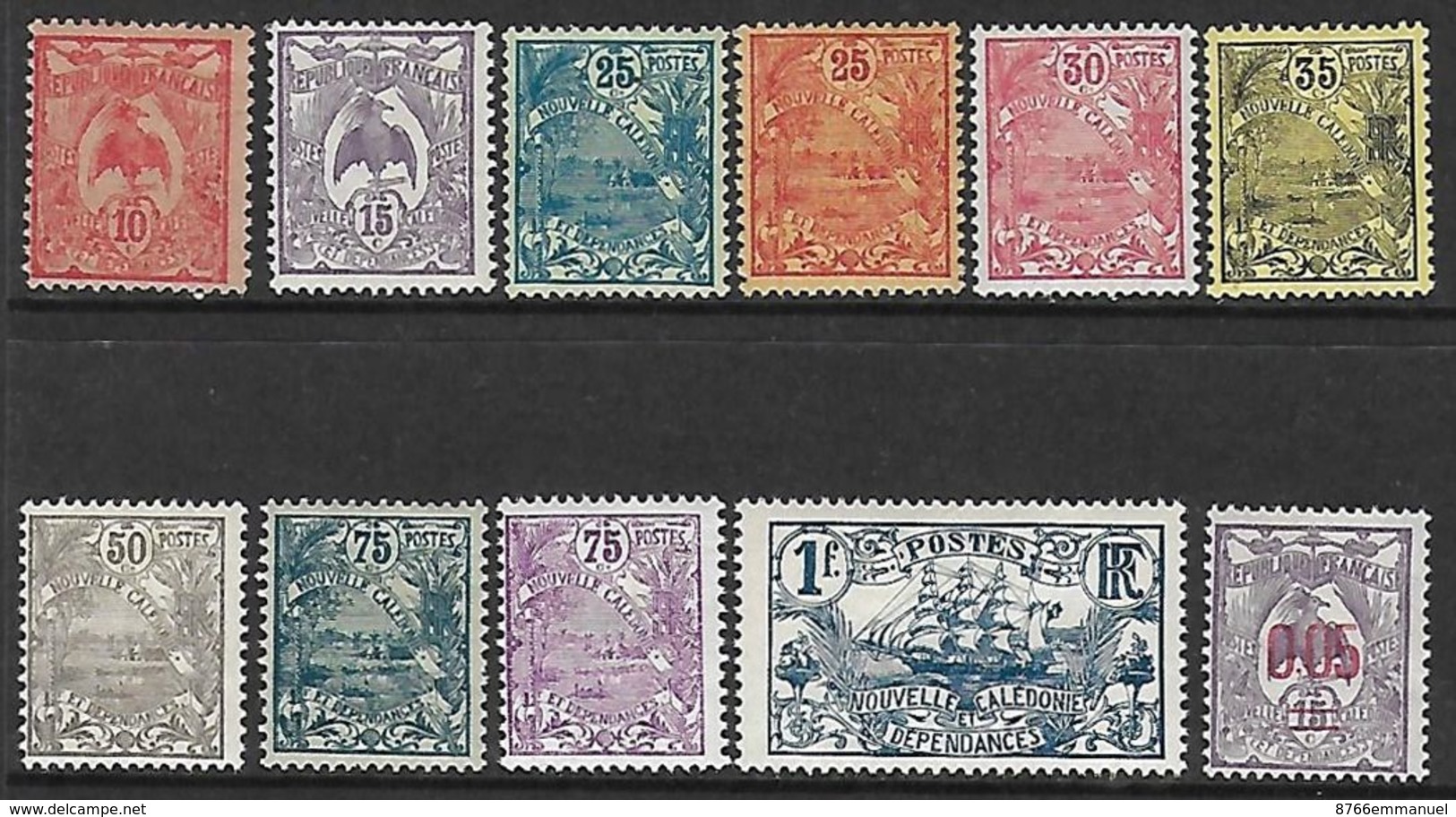 NOUVELLE-CALEDONIE PETIT LOT  N* - Unused Stamps