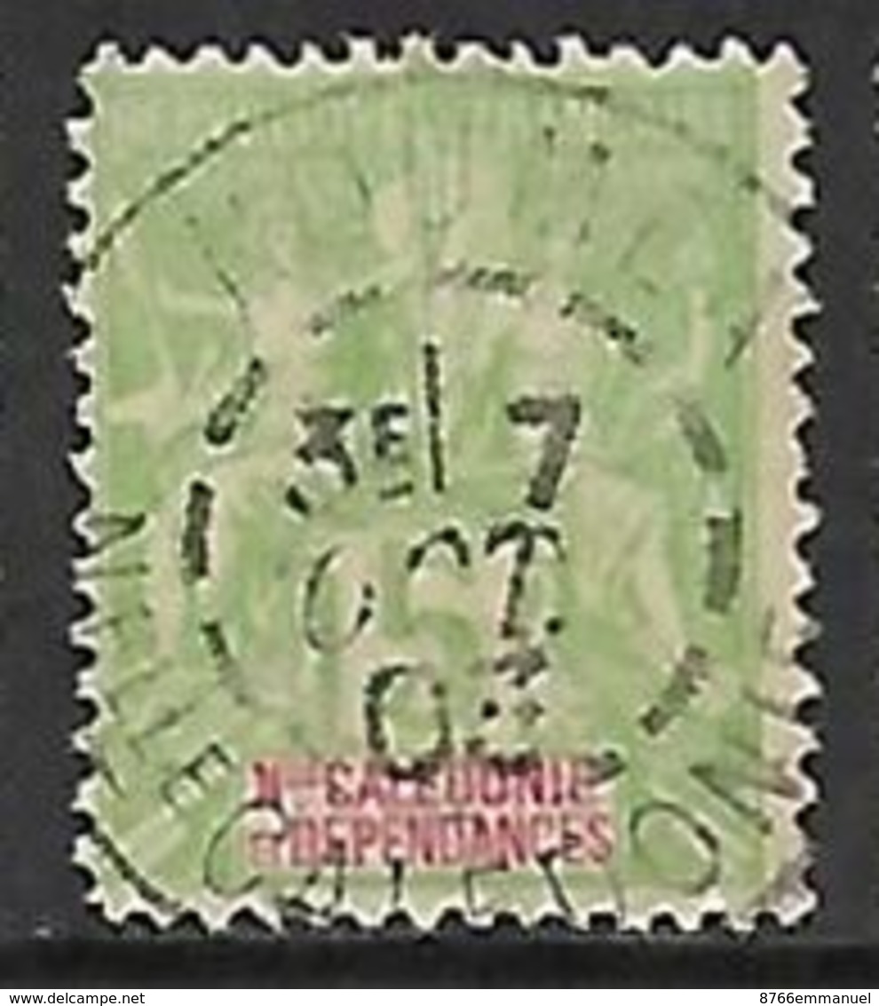 NOUVELLE-CALEDONIE N°59 - Used Stamps