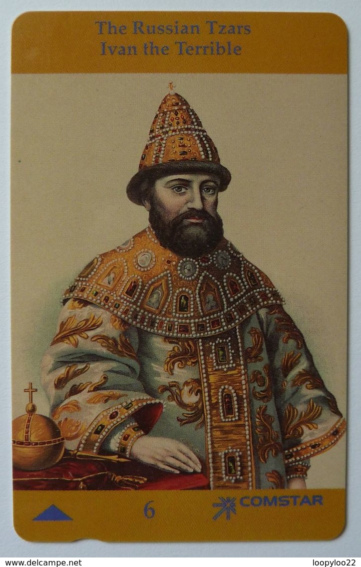 RUSSIA / USSR - GPT - The Russian Tzars - Ivan The Terrible - $6 -  Without Control - Russie