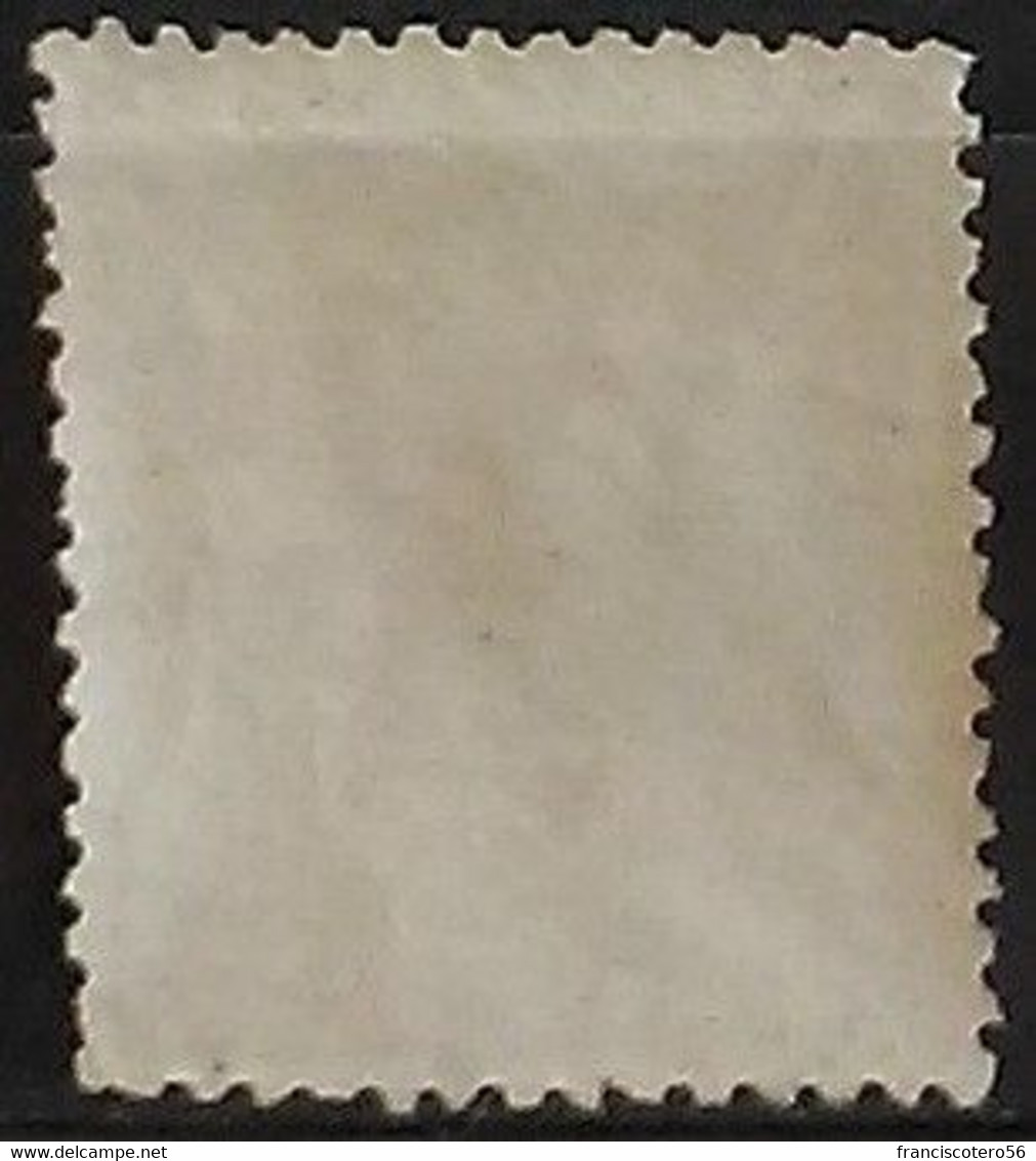 España: Año. 1872 - ( Rey Amadeo I ). Variedad De Color Gris Oliva. Nº- *123 - Super Lujo. Dentado - 14 De Peine. - Unused Stamps