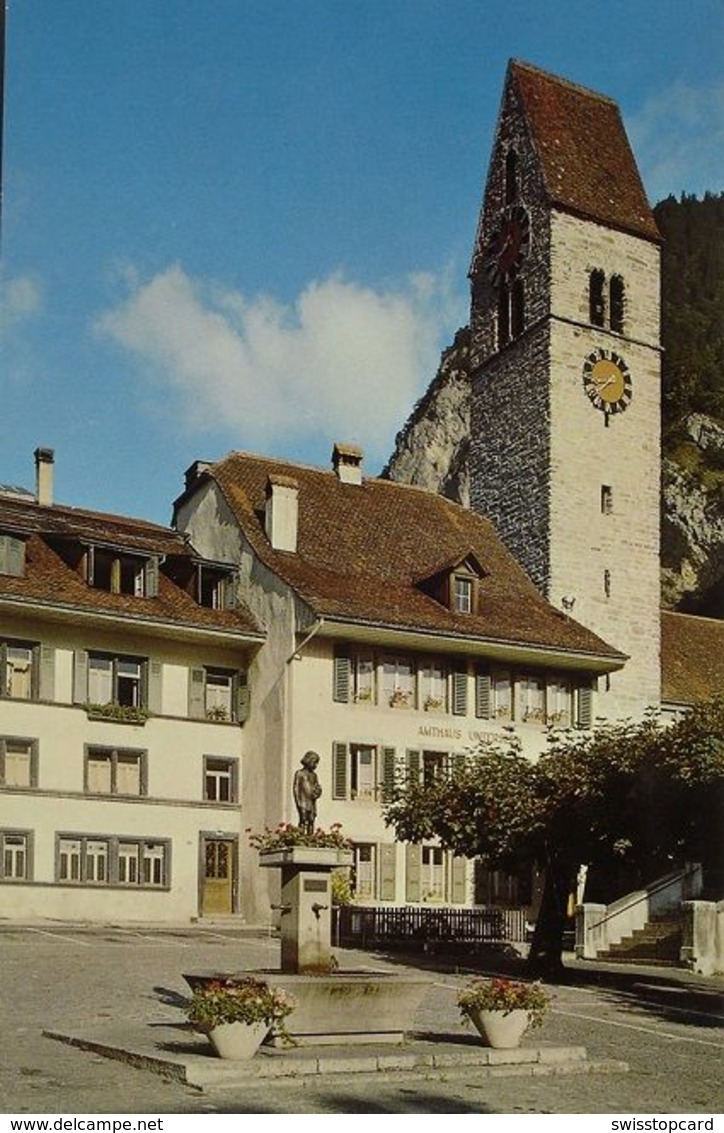 INTERLAKEN Kirche Unterseen - Unterseen