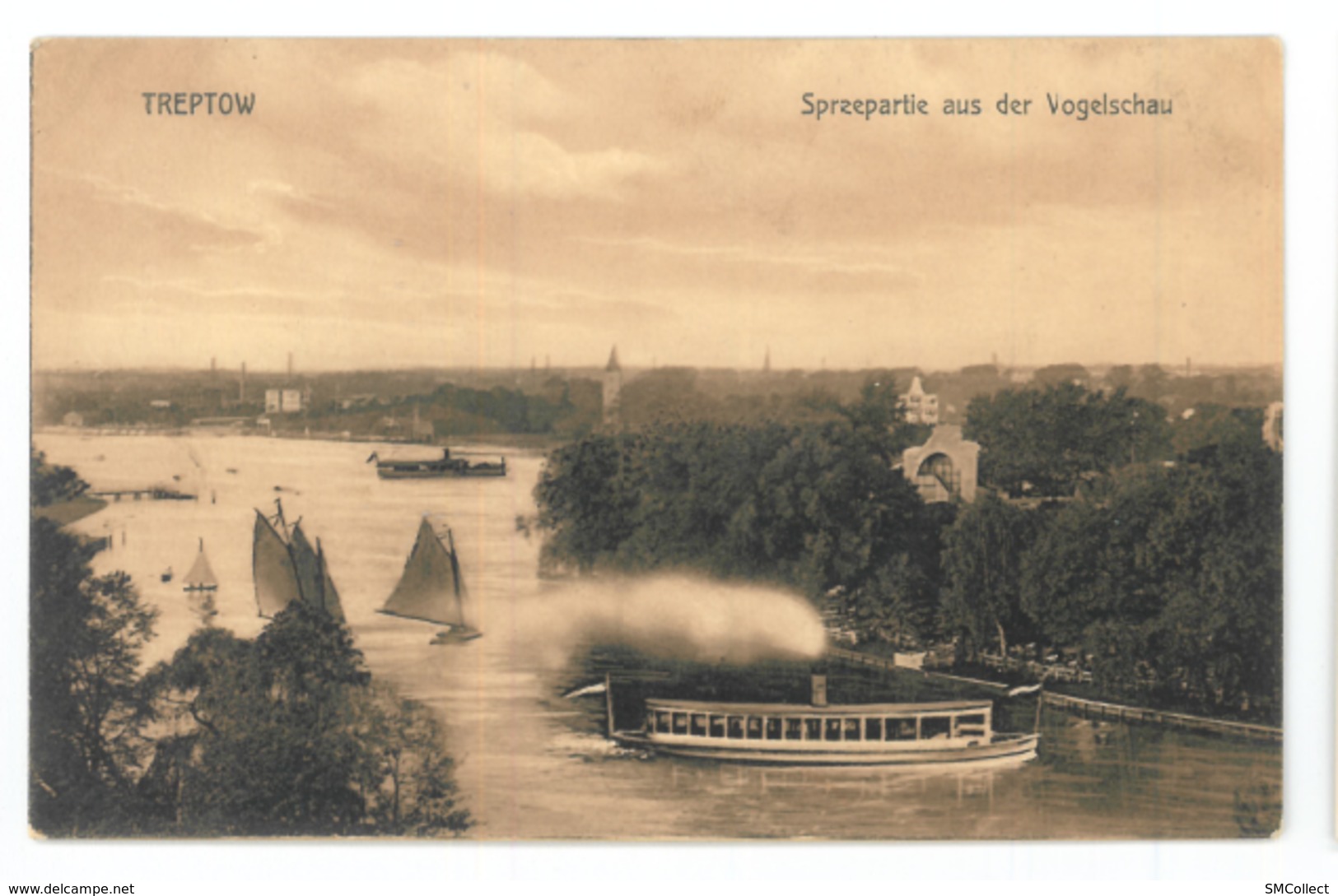 Treptow. Spreepartie Aus Der Vogelschau (9406) - Treptow