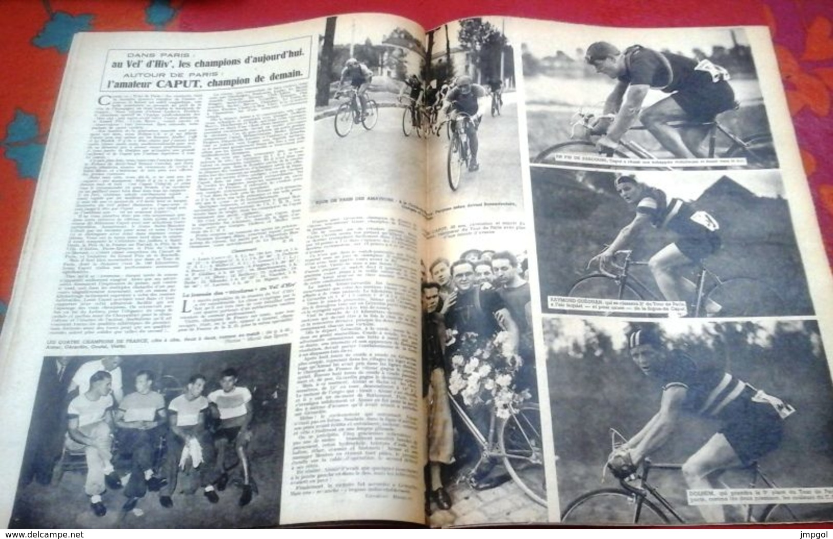 Miroir Des Sports N°29 Octobre 1941 Sport Sous L'Occupation Edmond Delfour Rouen Elite Allemande Boxe Football à Paris - Sport