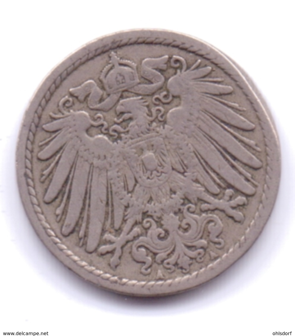 DEUTSCHES REICH 1900 A: 5 Pfennig, KM 11 - 5 Pfennig