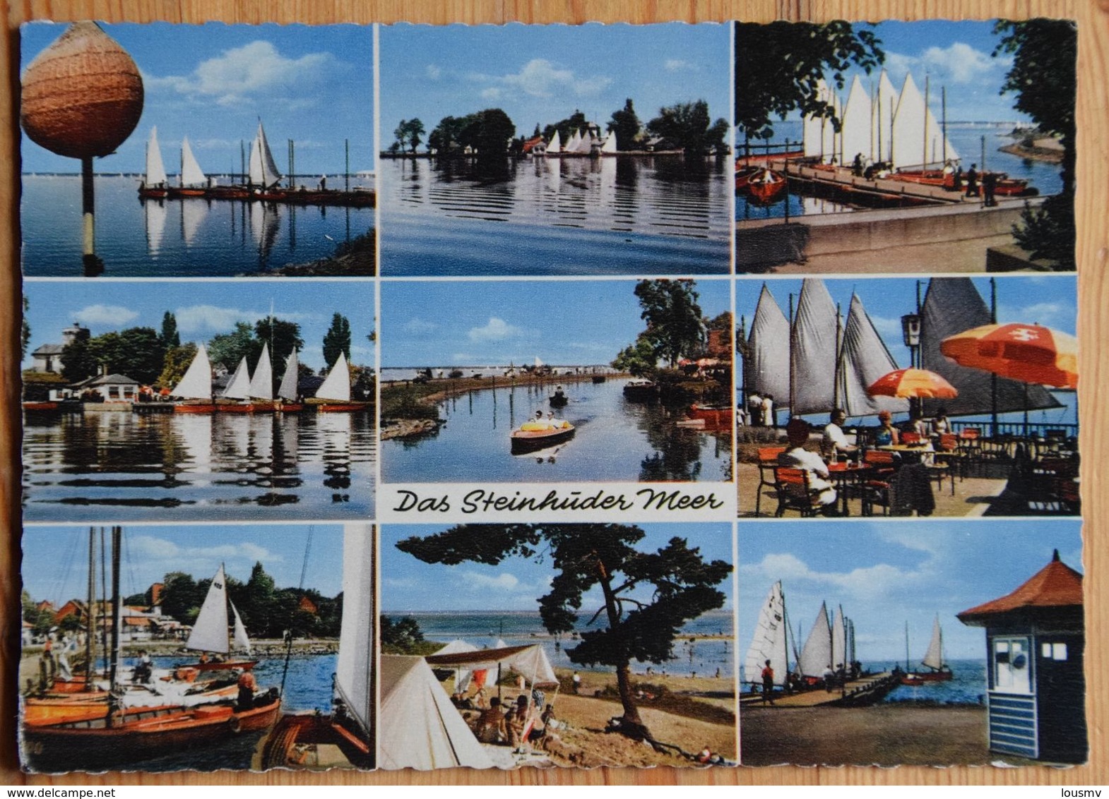 Das Steinhüder Meer - Steinhude ? - CPSM Format CPM - Multivue - Multivues - Multi Vues - (n°18023) - Steinhude