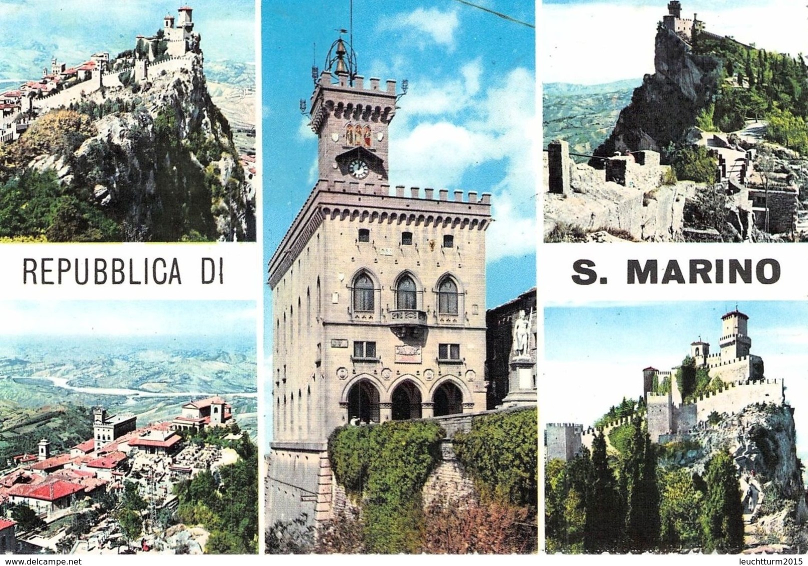 AK SAN MARINO 1959 / Ak 91 - Storia Postale