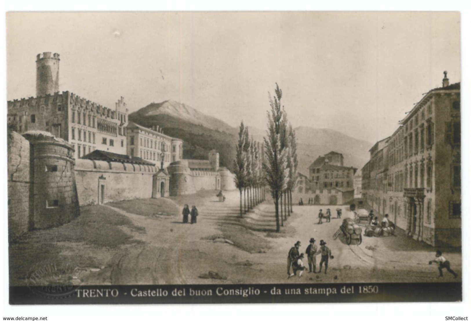 Italie. Trento 1830-1850. Lot De 6 Cartes Toutes Estampillées Sergio Perdomi, Cachet En Relief Voir Photo 7 (9411) - Trento