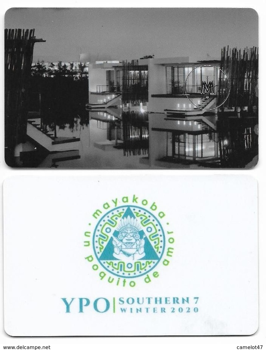 Rosewood Mayakoba Hotel, Quintana Roo, Mexico, Used Contactless Hotel Room Key Card, # Rosewood-17a - Cartes D'hotel