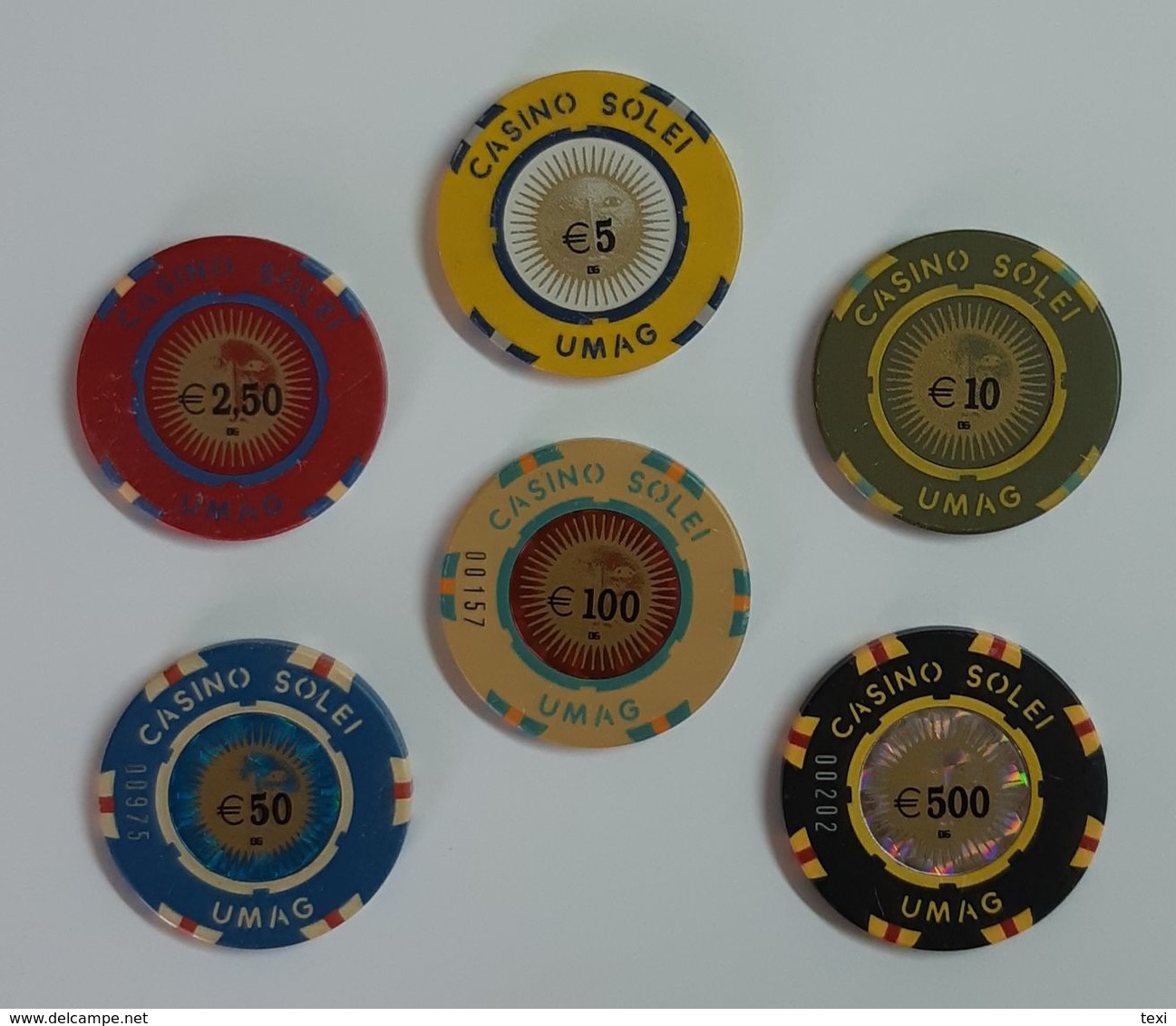 TOKEN JETON CROATIA CASINO SOLEI UMAG - Casino