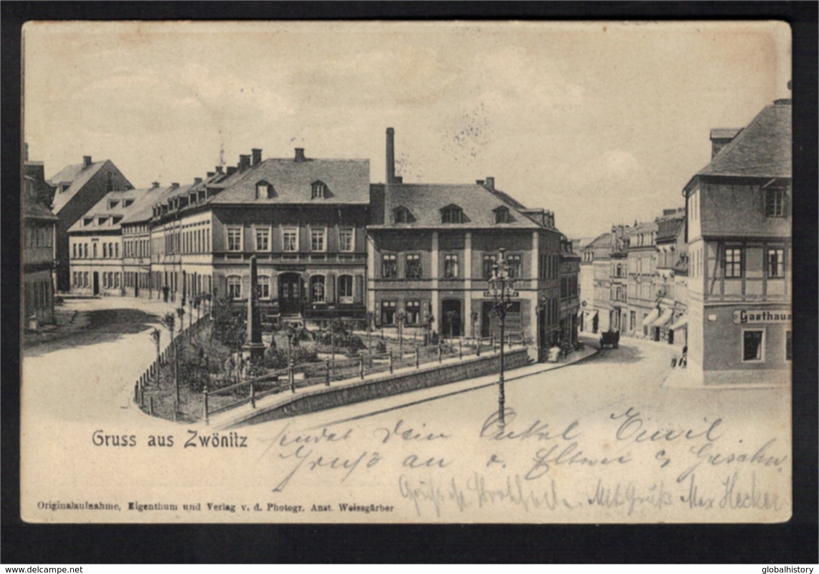 DF1140A - ZWÖNITZ - STREET VIEW - Zwönitz