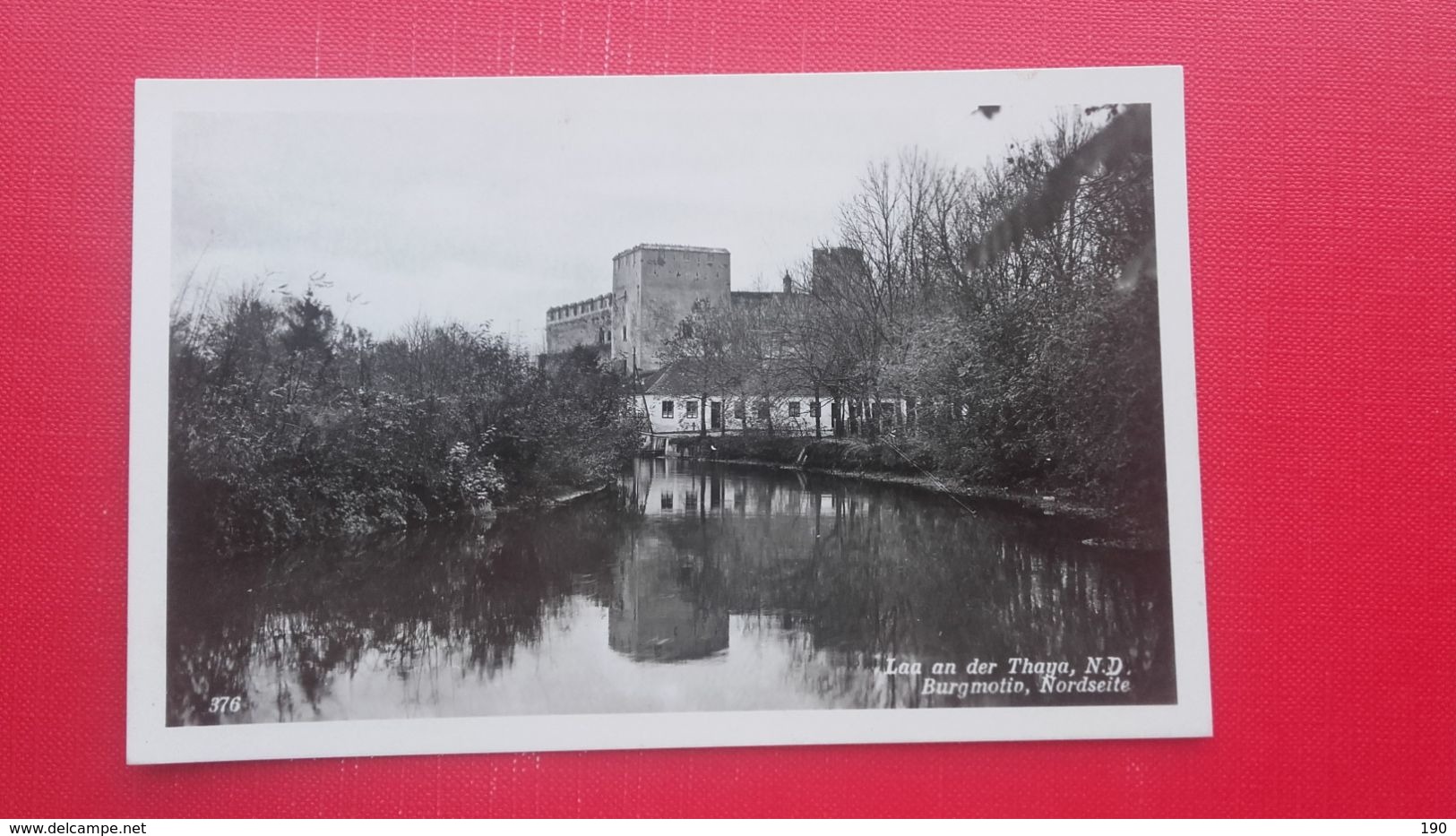 Laa An Der Thaya.Burg Motiv,Nordseite-1941 - Laa An Der Thaya