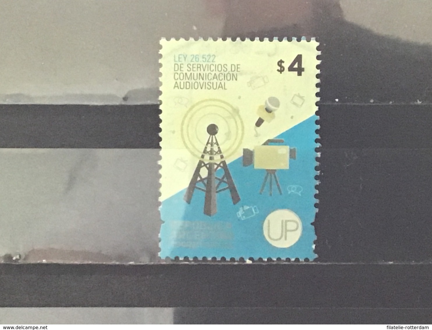 Argentinië / Argentina - Audiovisuele Commuicatie (4) 2014 - Used Stamps