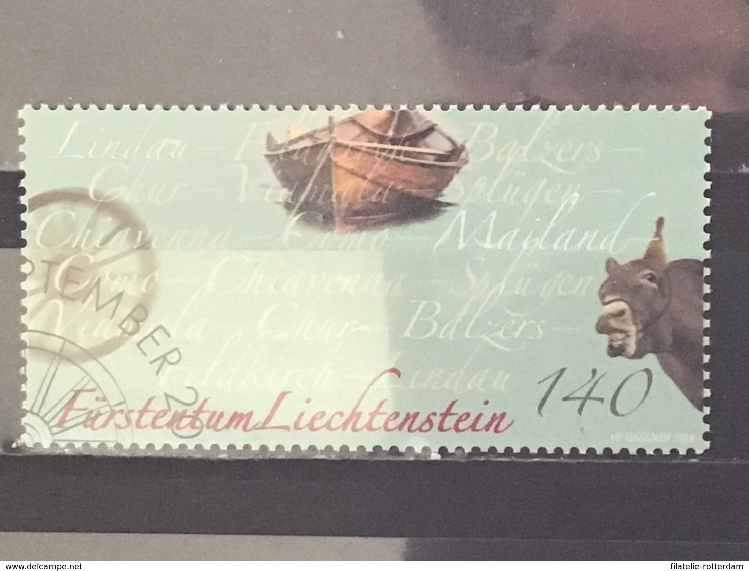 Liechtenstein - Lindauer Bote (140) 2014 - Used Stamps