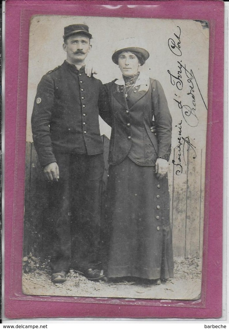 94.- IVRY -    Couple  ( Carte Photo ) - Ivry Sur Seine