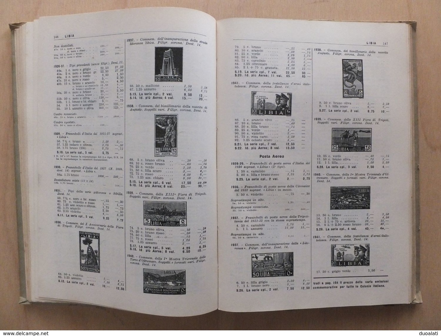 Italy Italia 1944 Catalogo Sassone dei Francobolli d'Italia e delle Serie d'Europa Luigi Sassone