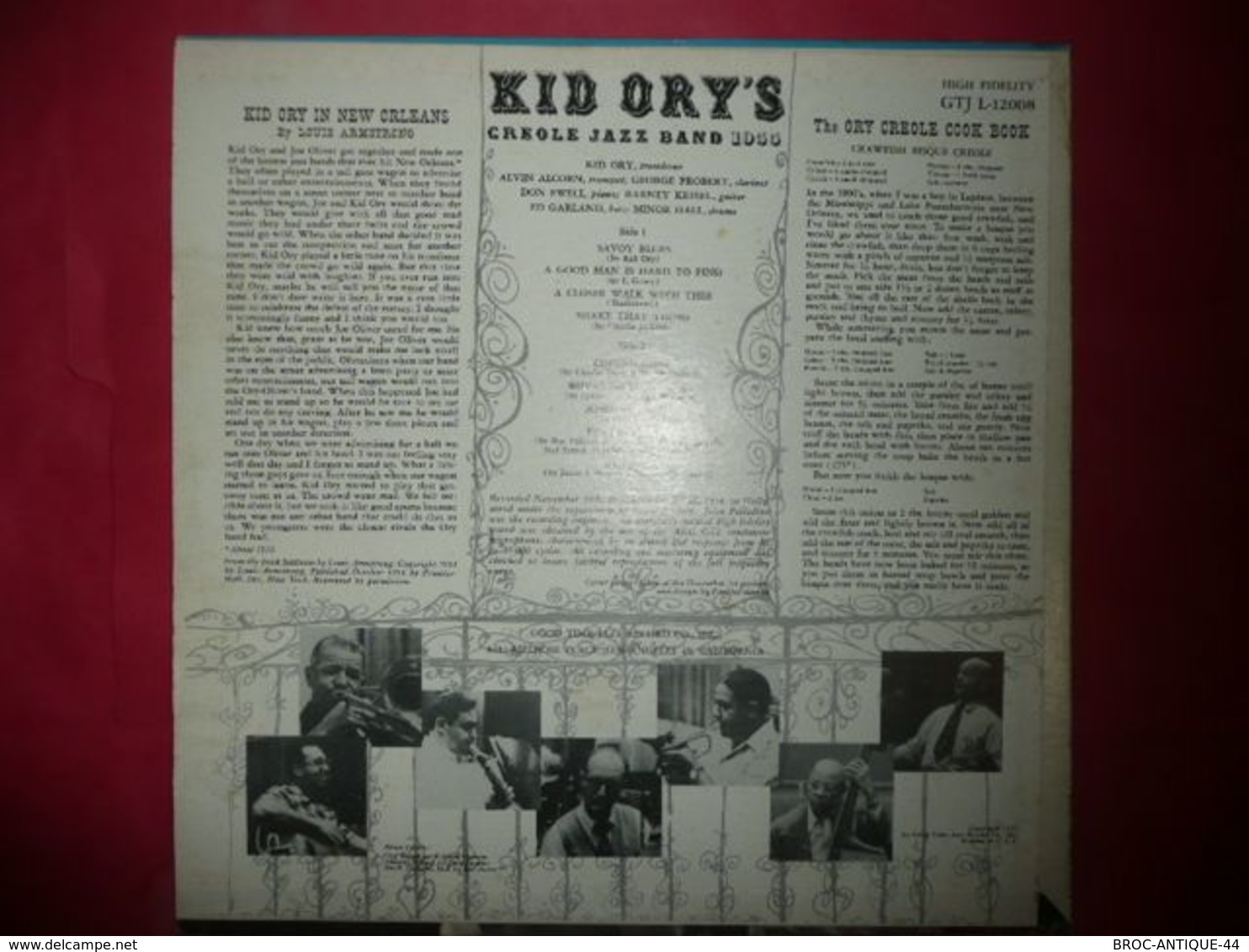 LP33 N°5309 - KID ORY - L.12008 - BIEN POUR DEMARRER CE GRAND ARTISTE - Jazz