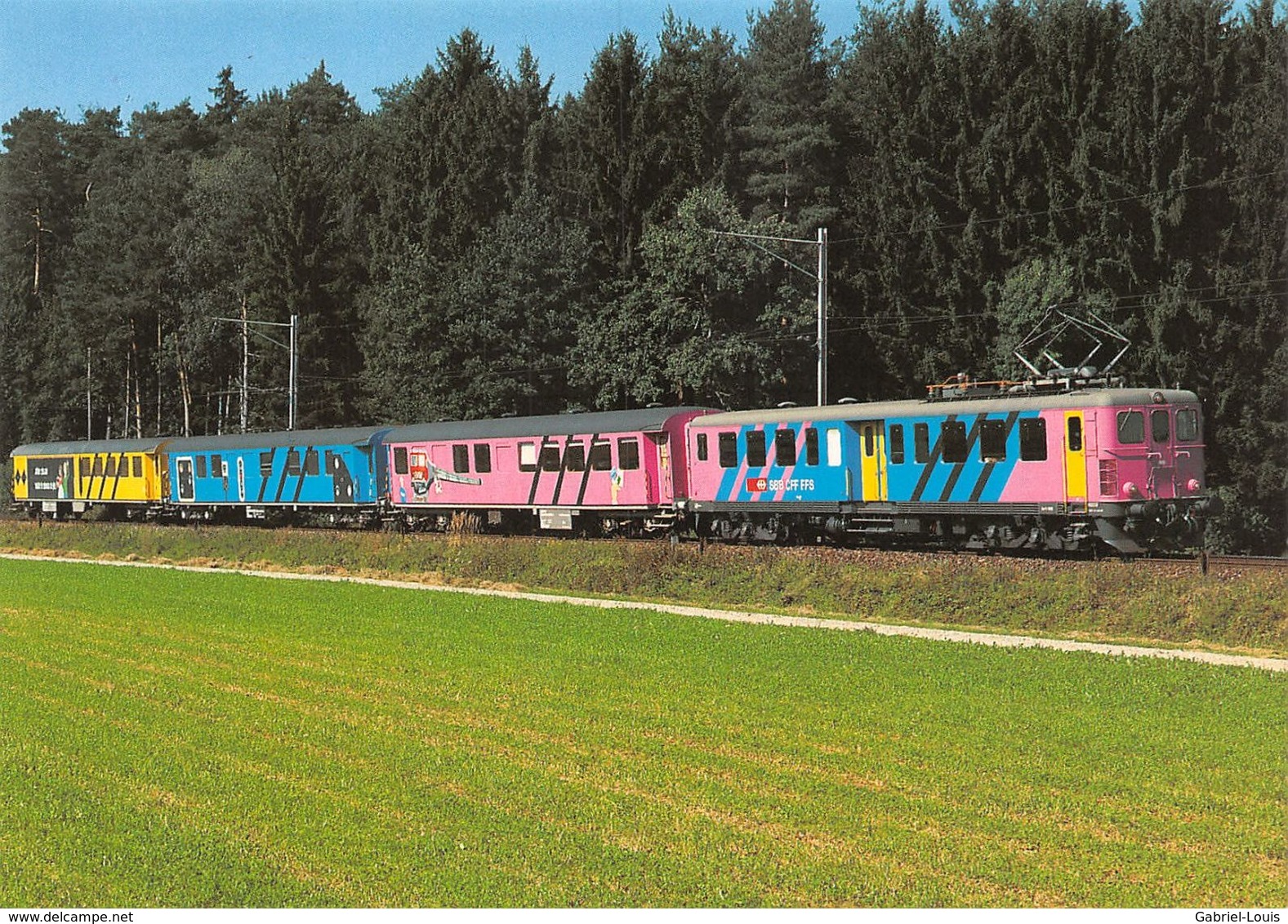 Schweizerische Bundesbahnen SBB-CFF-FFS - Elektrische Locomotive Be 4/6 1613  Hettlingen - Sonstige & Ohne Zuordnung