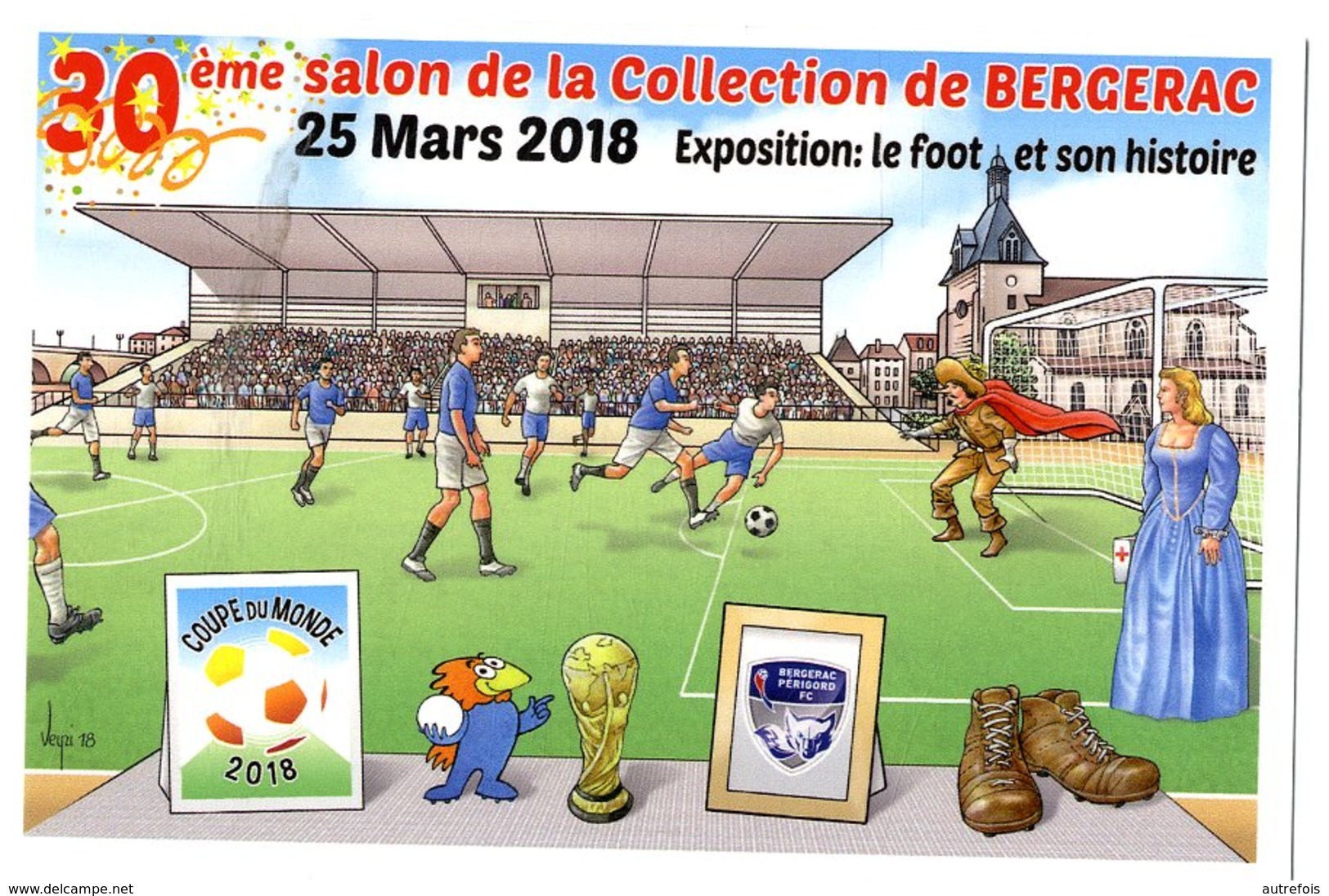 VEYRI  -  BERGERAC  -  30° SALON DE LA COLLECTION 2018  -  LE FOOT ET SON HISTOIRE - Veyri, Bernard