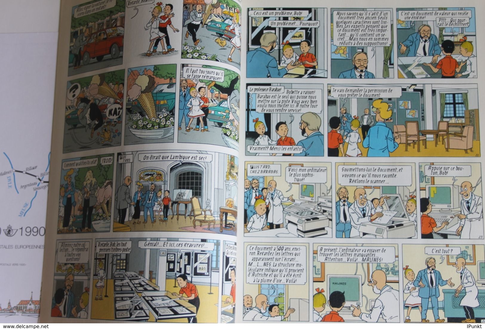 Bob Et Bobette "Le Petit Postillon"; Direction Philatelie De La Poste - Philabédés (comics)